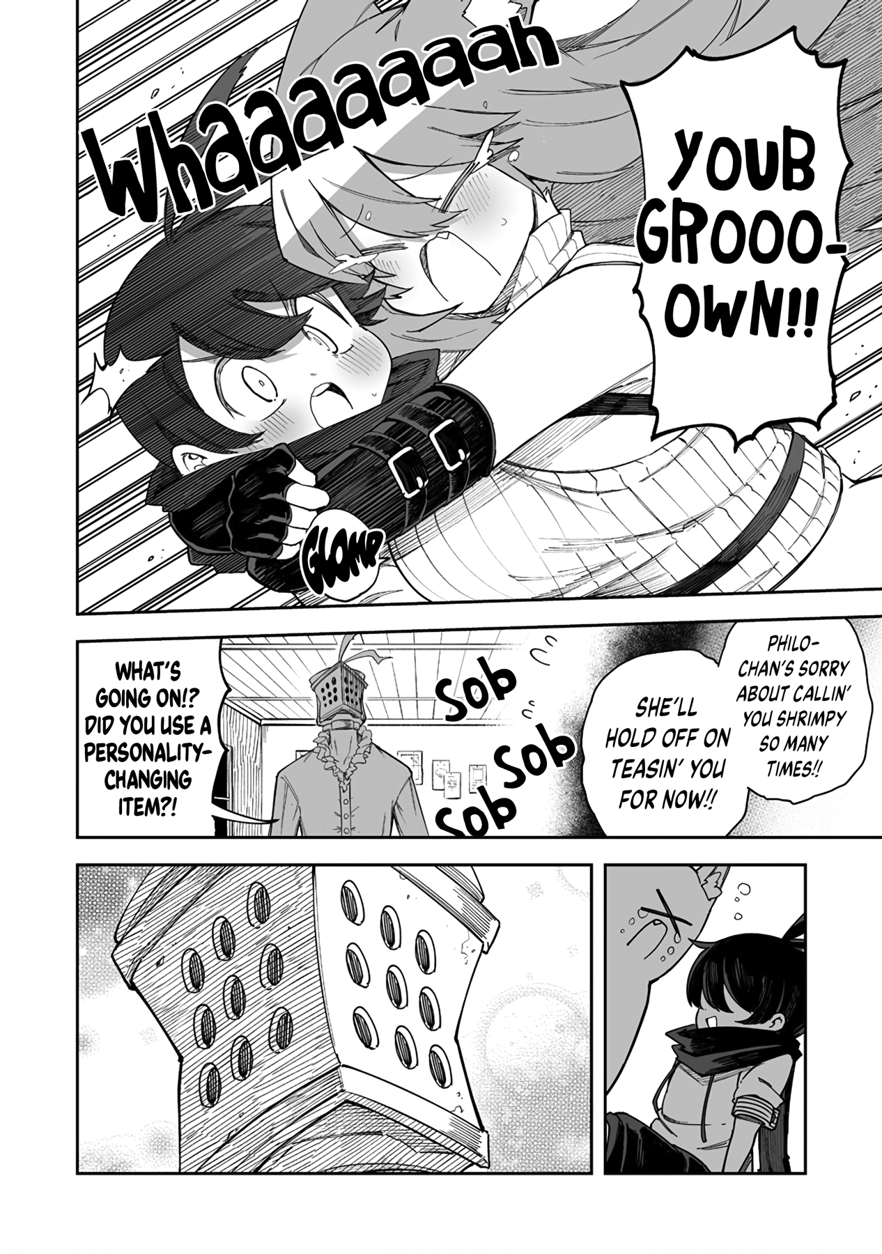 Shiboritoranaide, Onna Shounin-San chapter 38.2 - page 8