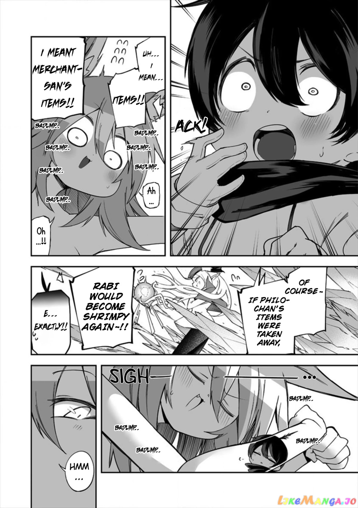 Shiboritoranaide, Onna Shounin-San chapter 12.2 - page 8