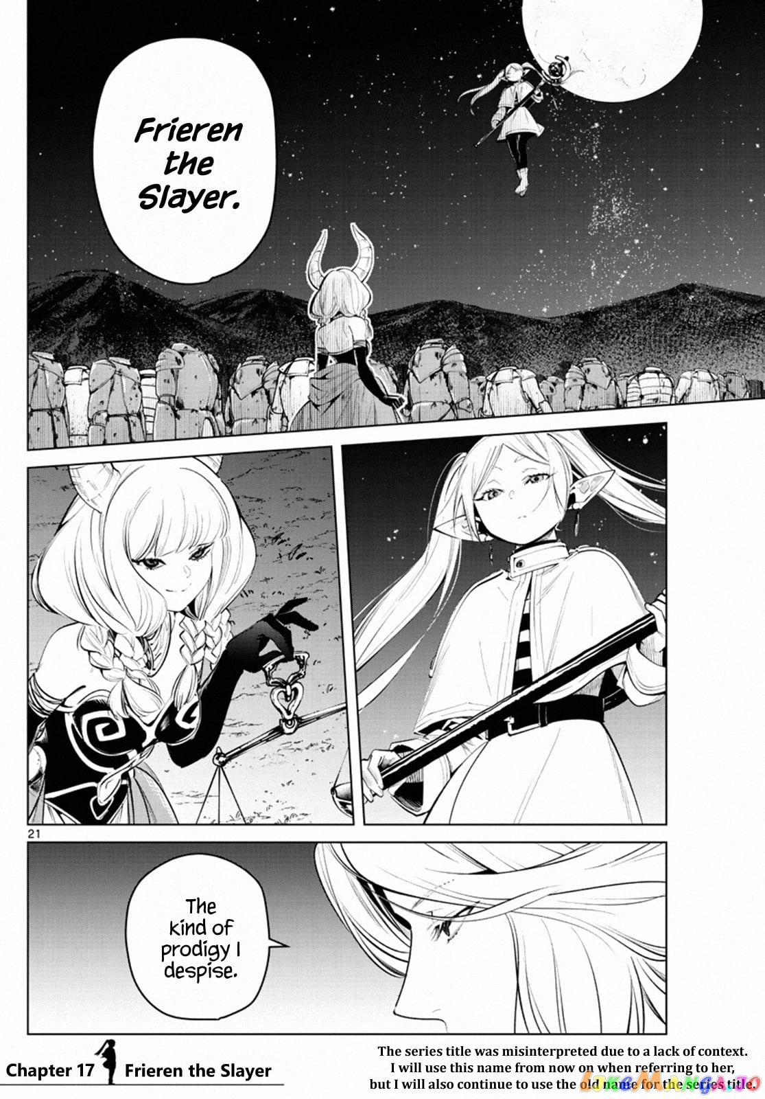 Sousou No Frieren chapter 17 - page 21