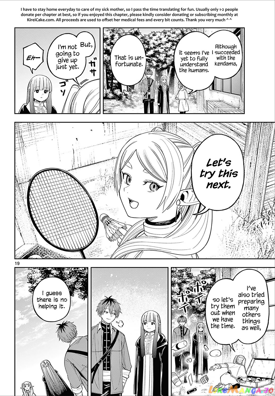 Sousou No Frieren chapter 110.3 - page 19