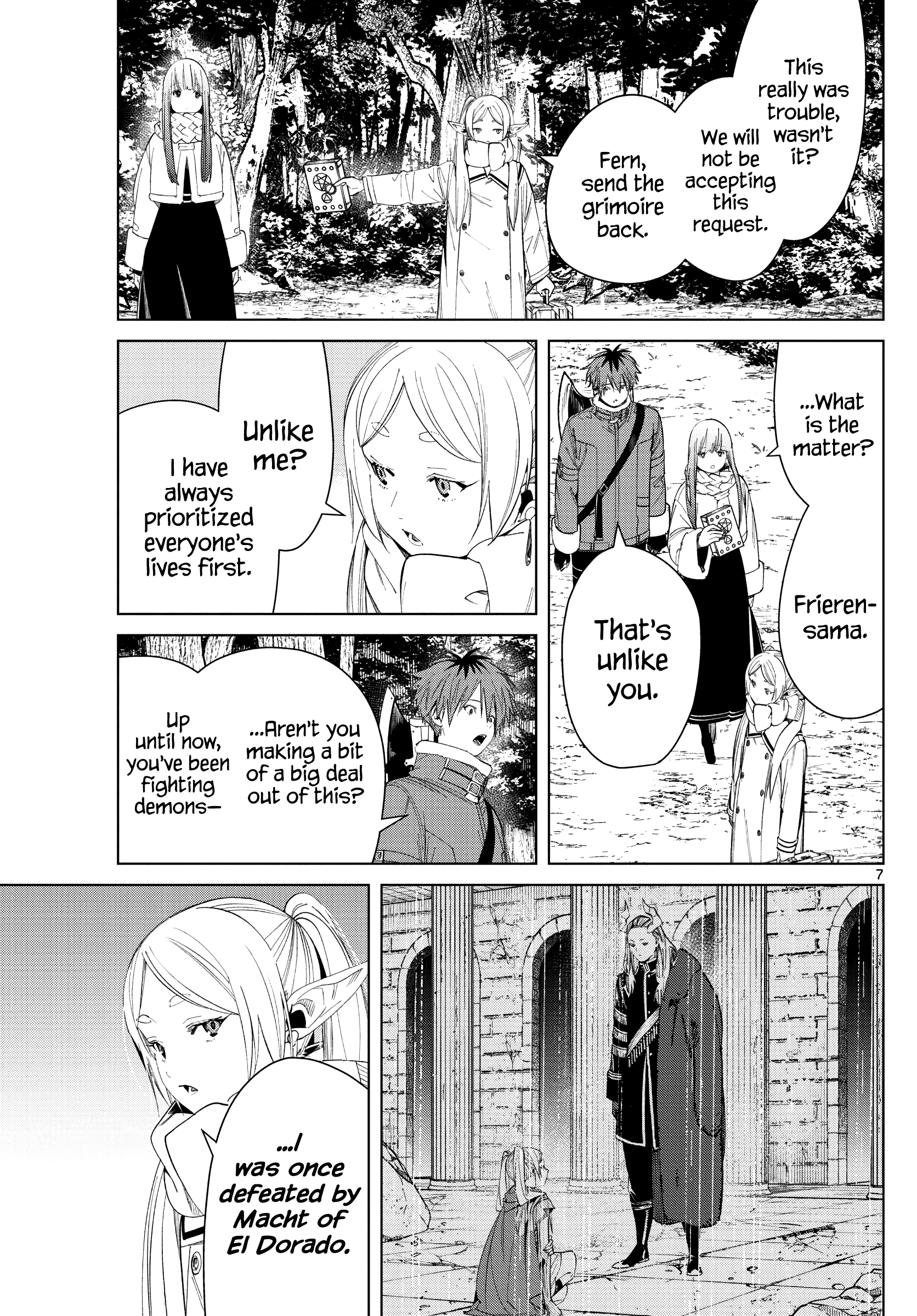 Sousou No Frieren chapter 81 - page 7