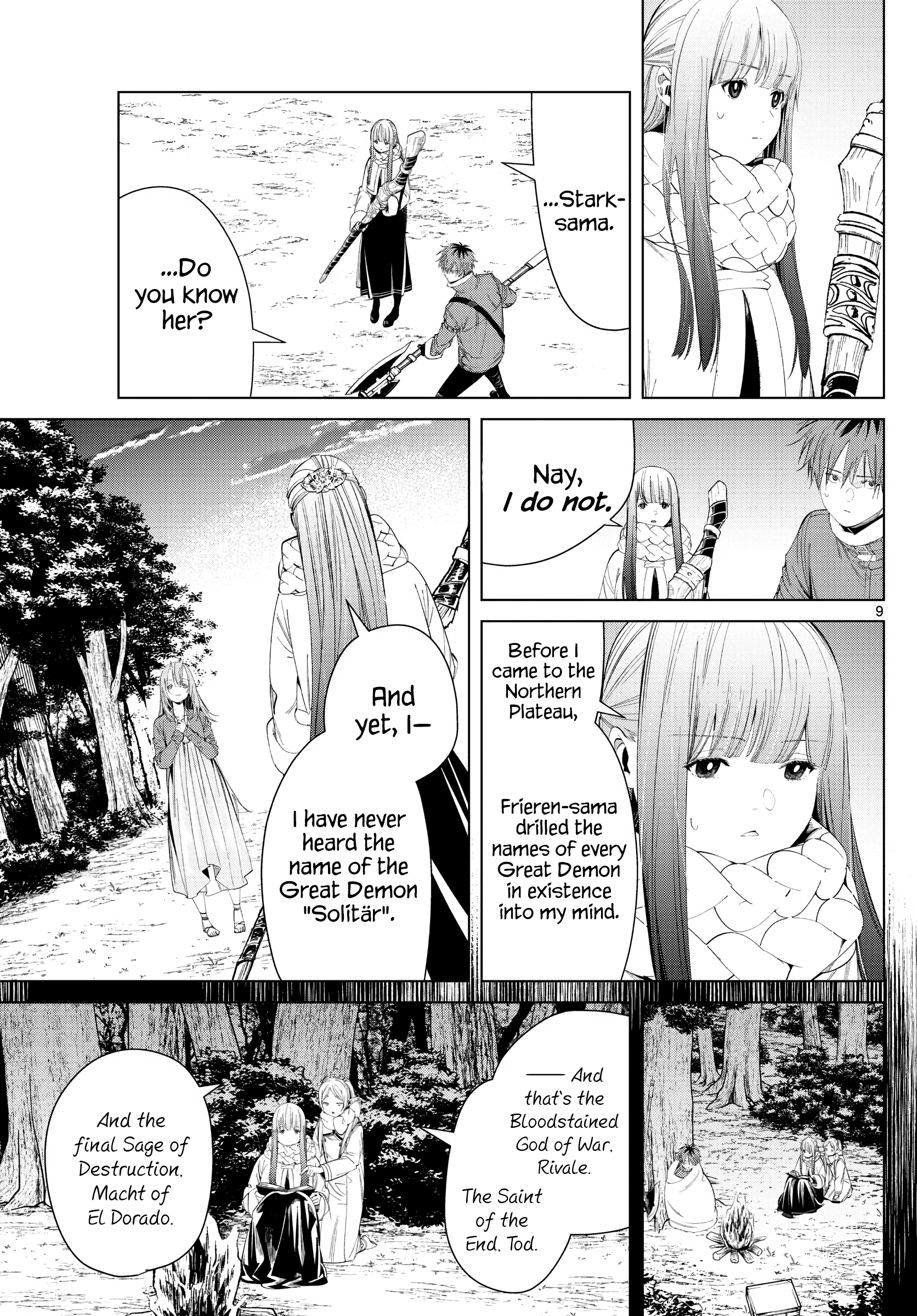 Sousou No Frieren chapter 95 - page 9