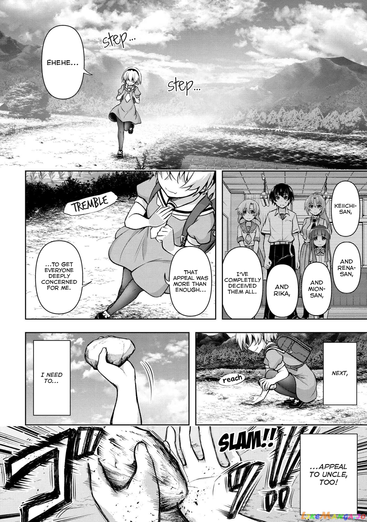 Higurashi no Naku Koro ni Meguri chapter 12.2 - page 4