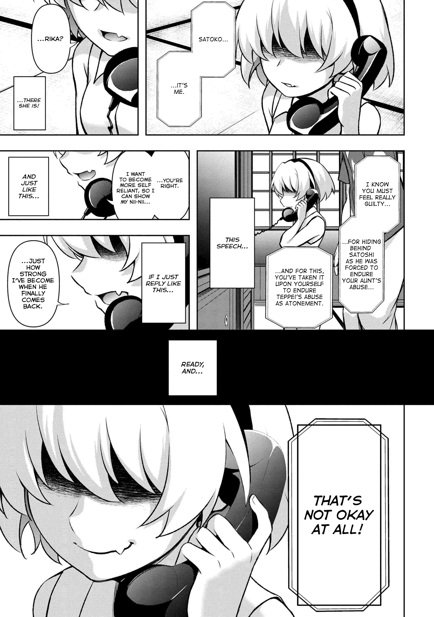 Higurashi no Naku Koro ni Meguri chapter 13 - page 8
