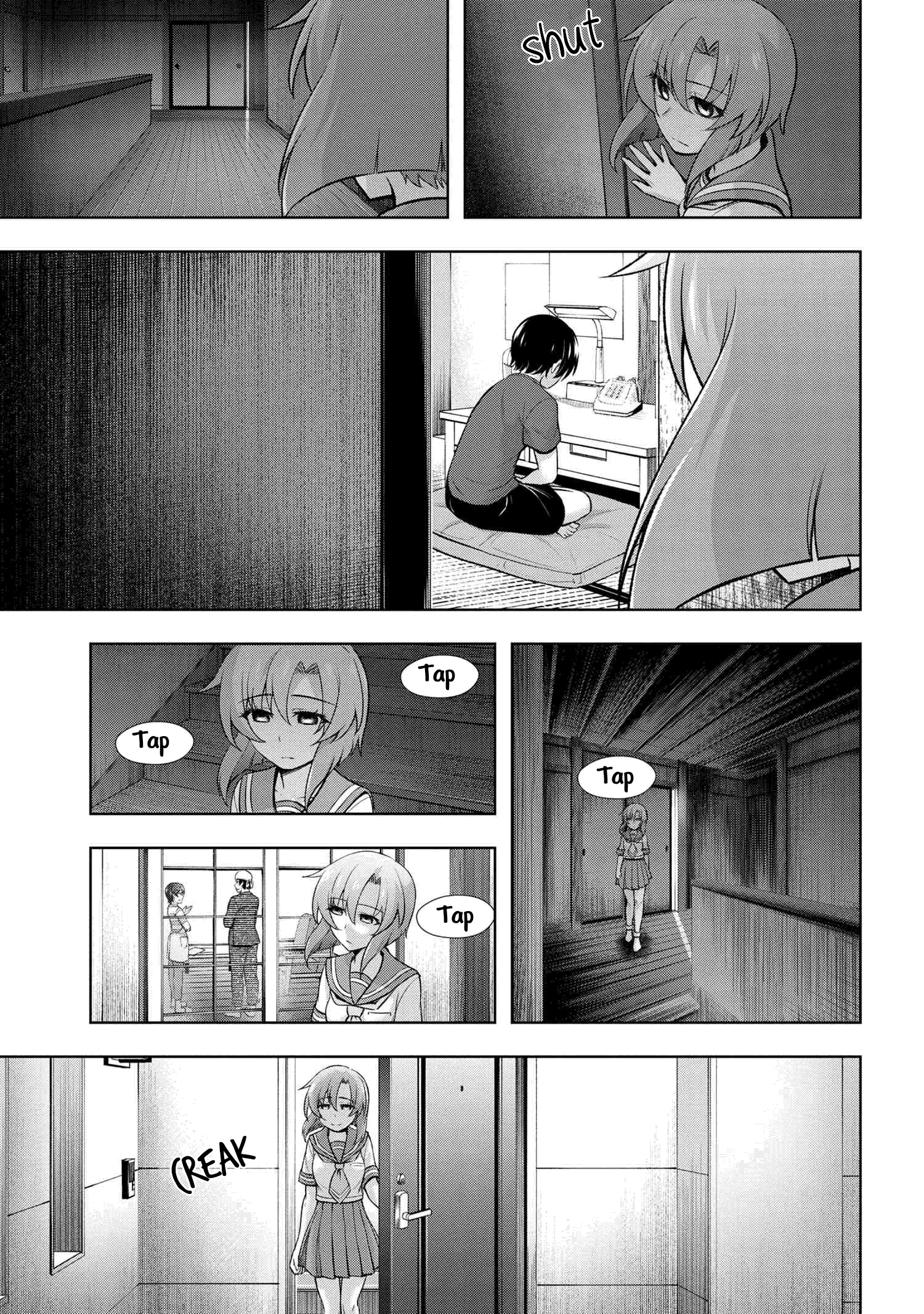 Higurashi no Naku Koro ni Meguri chapter 7.2 - page 12
