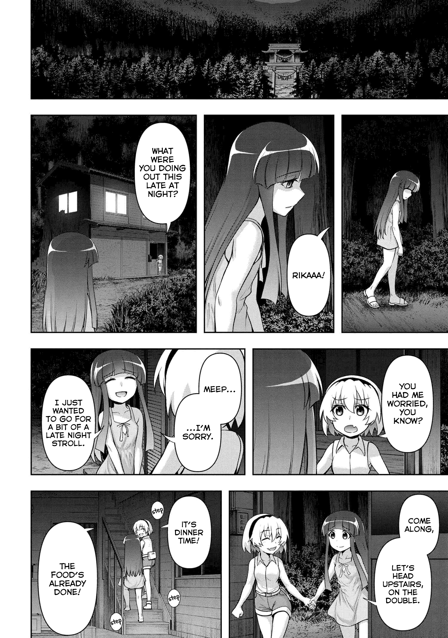 Higurashi no Naku Koro ni Meguri chapter 8.2 - page 4