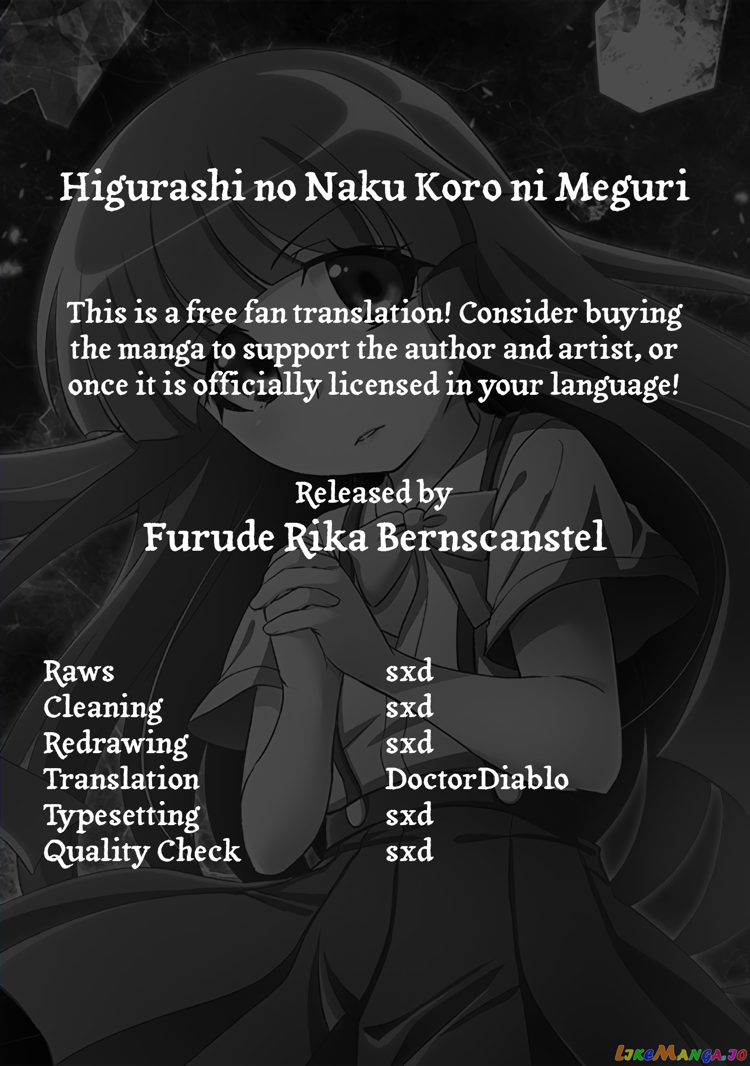 Higurashi no Naku Koro ni Meguri chapter 18 - page 13