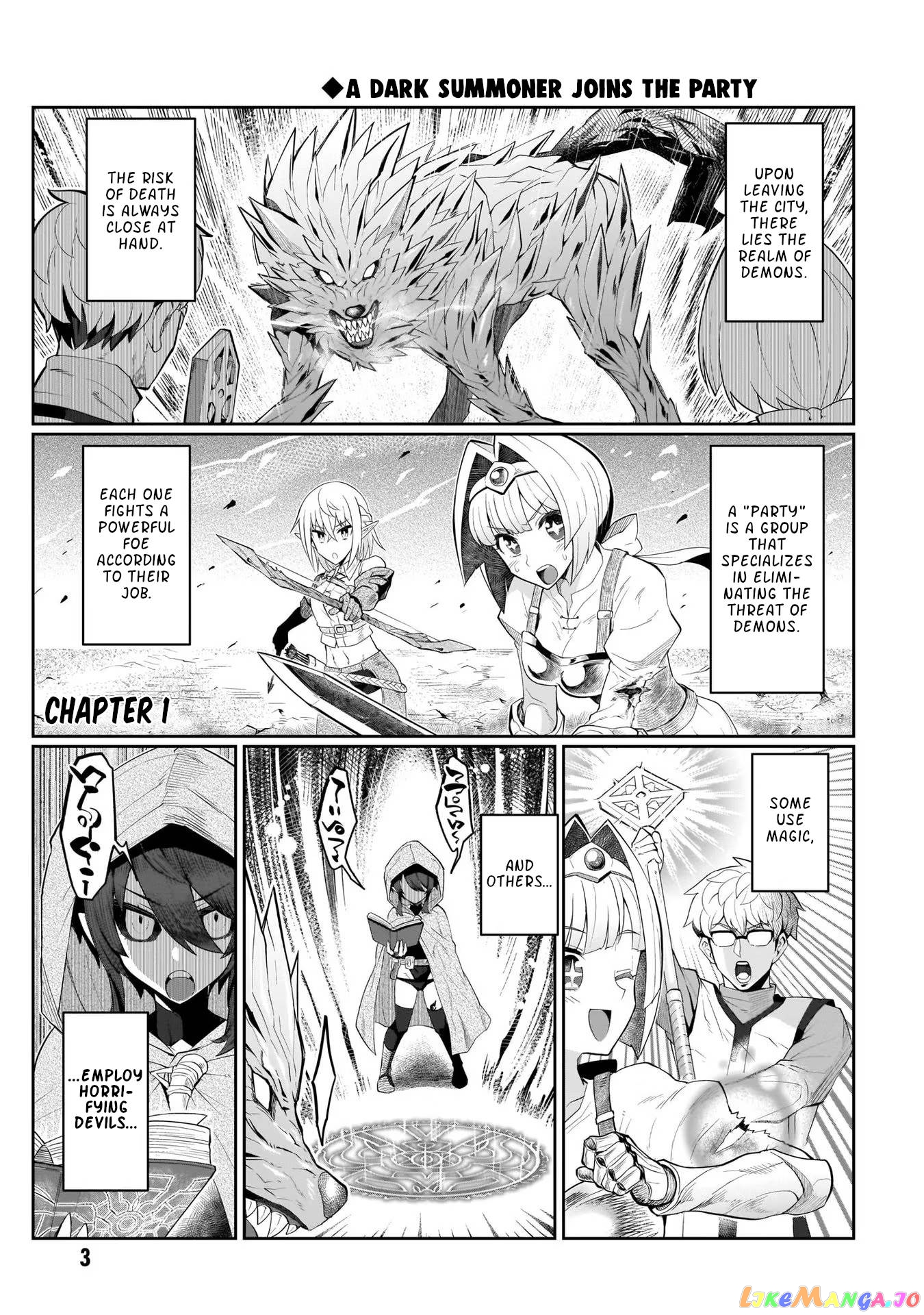 I’m Dating A Dark Summoner Chapter 1 - page 5