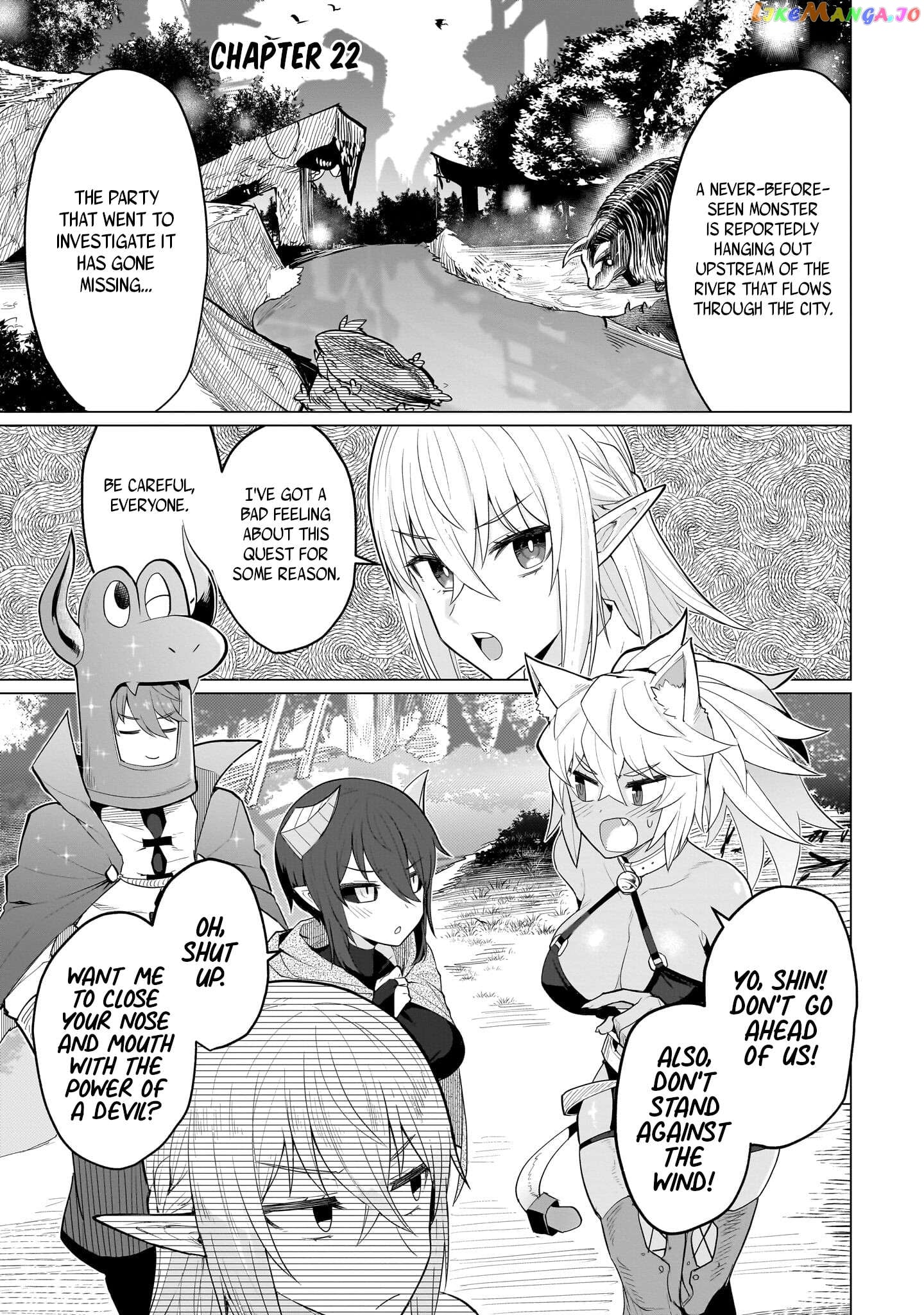 I’m Dating A Dark Summoner Chapter 22 - page 1