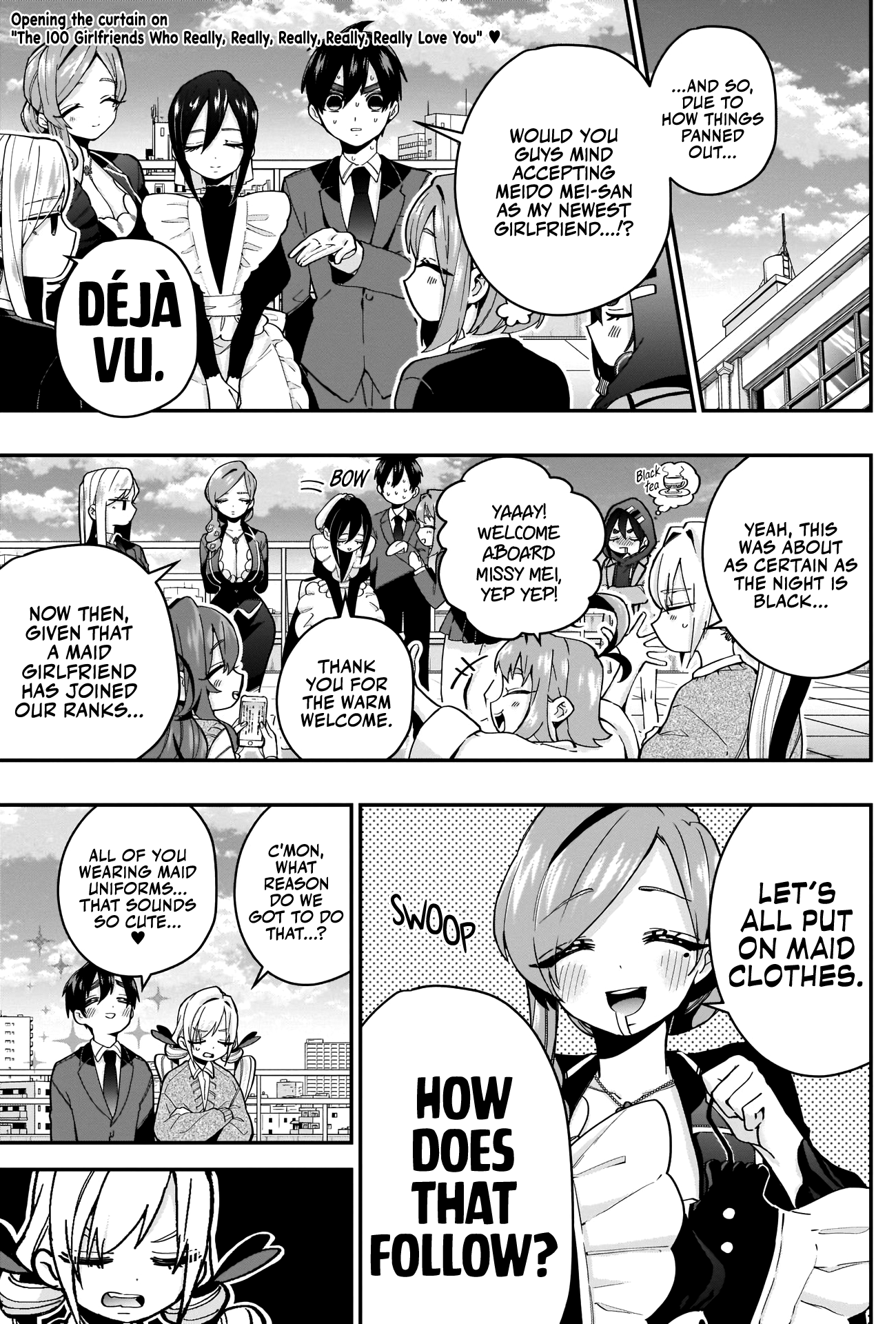 The 100 Girlfriends Who Really, Really, Really, Really, Really Love You chapter 32 - page 2