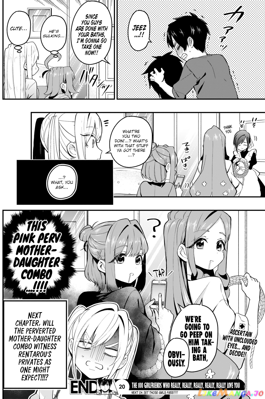 The 100 Girlfriends Who Really, Really, Really, Really, Really Love You chapter 20 - page 21