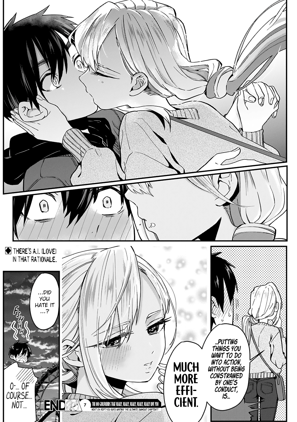 The 100 Girlfriends Who Really, Really, Really, Really, Really Love You chapter 7 - page 21