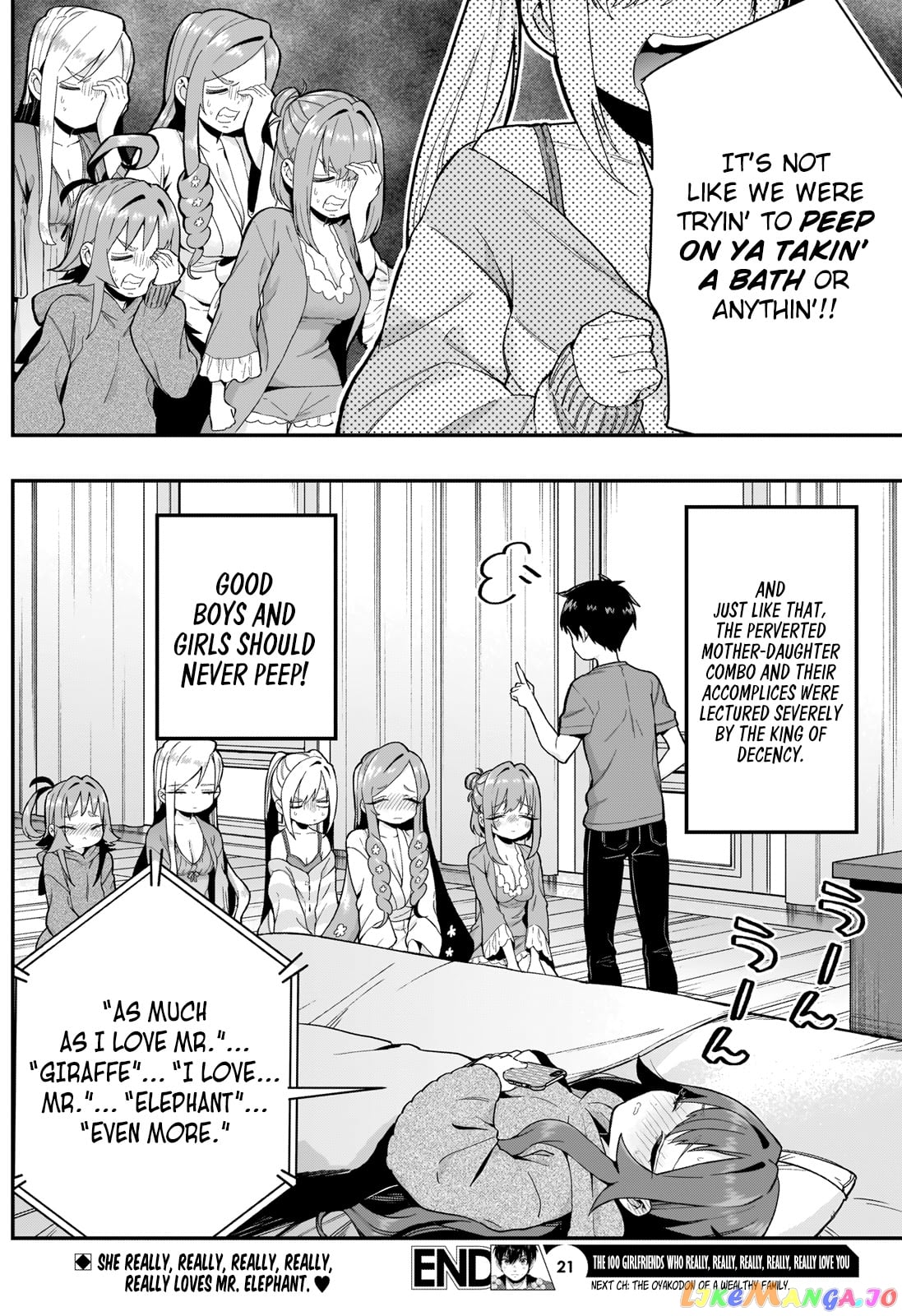 The 100 Girlfriends Who Really, Really, Really, Really, Really Love You chapter 21 - page 22