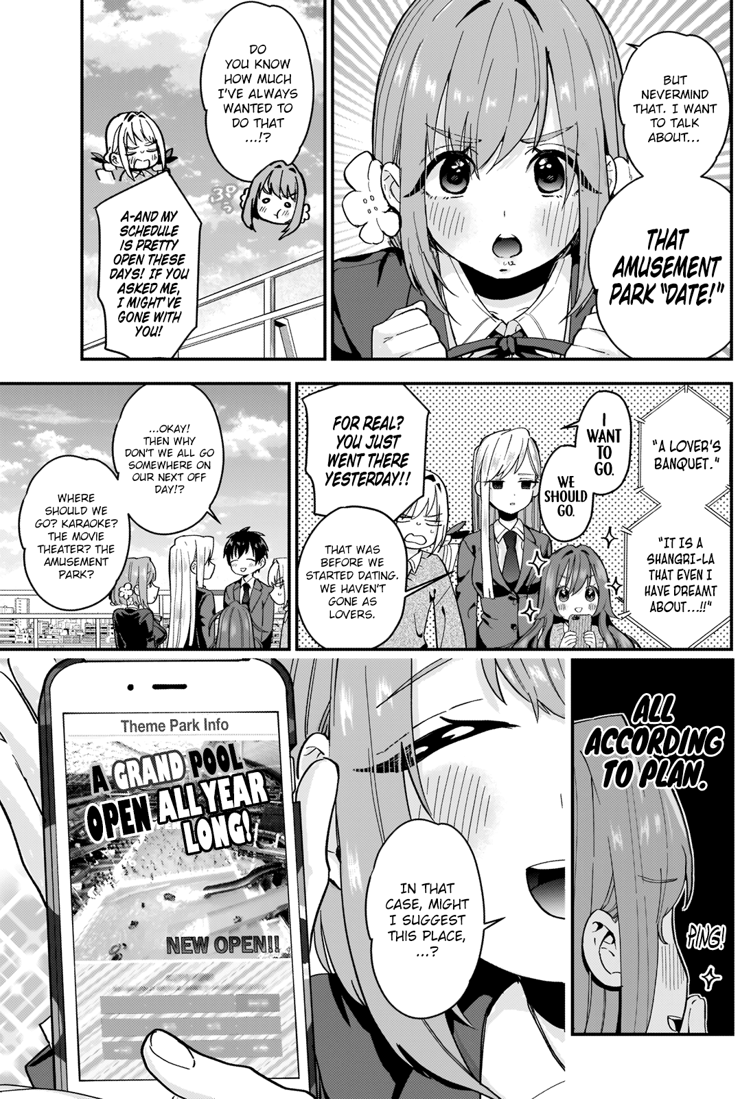 The 100 Girlfriends Who Really, Really, Really, Really, Really Love You chapter 8 - page 4