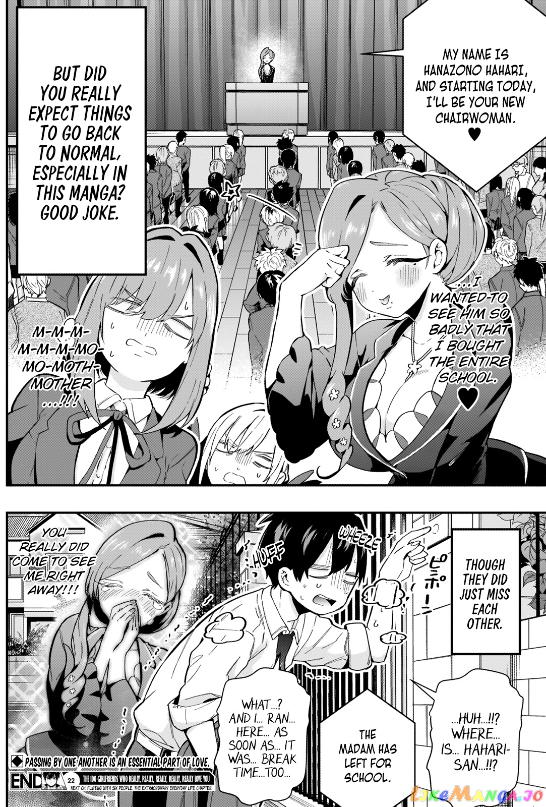 The 100 Girlfriends Who Really, Really, Really, Really, Really Love You chapter 22 - page 21