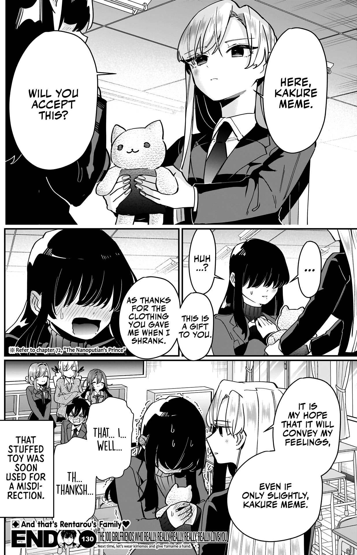The 100 Girlfriends Who Really, Really, Really, Really, Really Love You chapter 130 - page 25