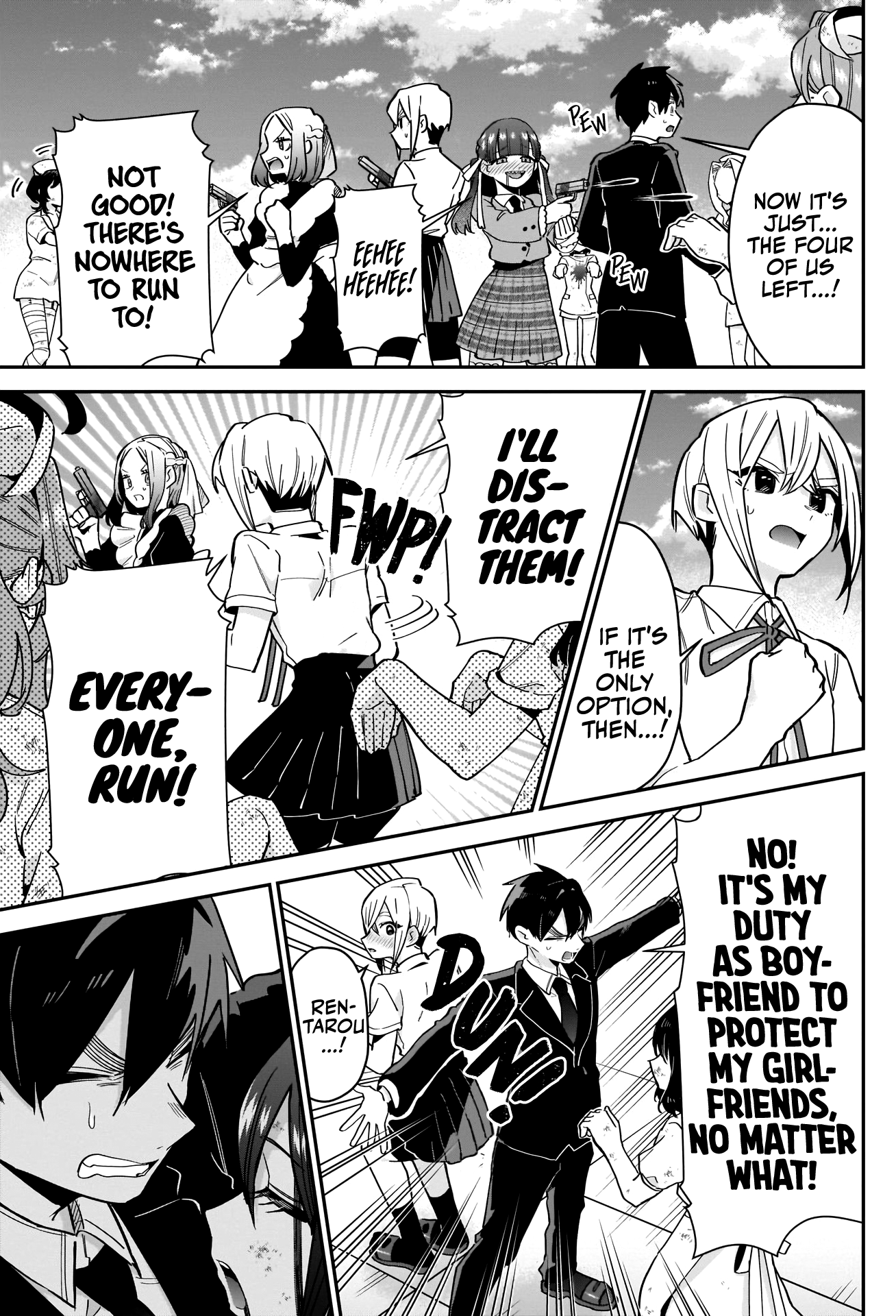 The 100 Girlfriends Who Really, Really, Really, Really, Really Love You chapter 117 - page 14