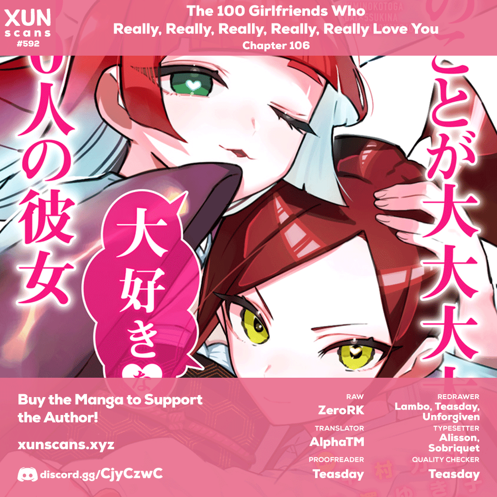 The 100 Girlfriends Who Really, Really, Really, Really, Really Love You chapter 106 - page 1