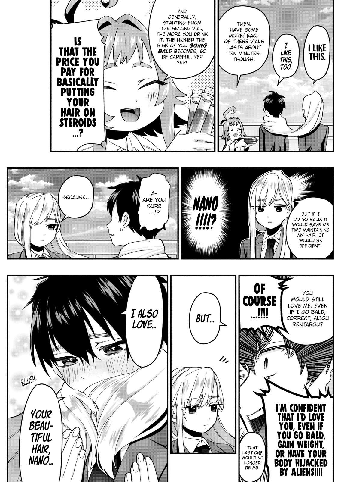 The 100 Girlfriends Who Really, Really, Really, Really, Really Love You chapter 11 - page 12