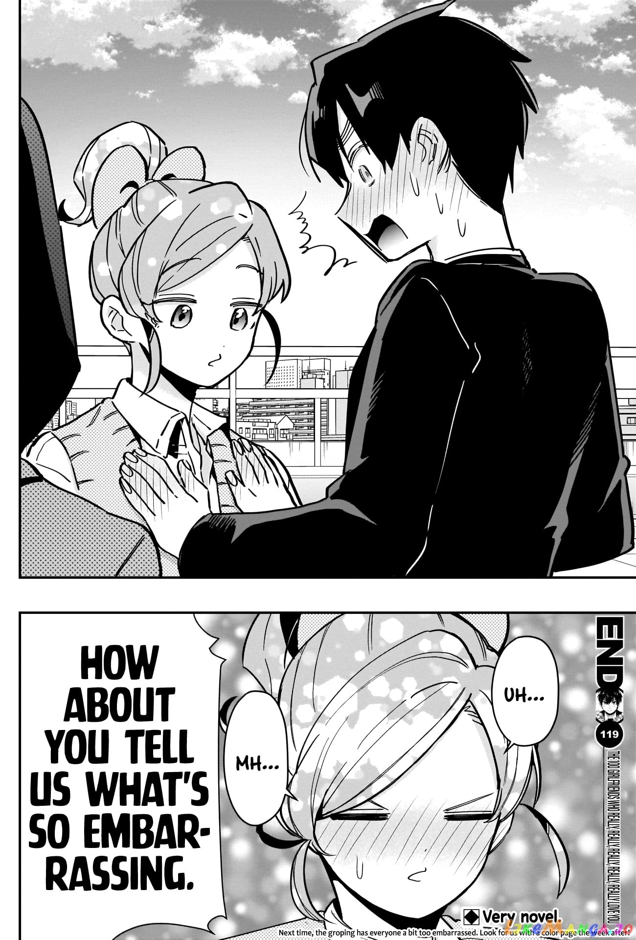 The 100 Girlfriends Who Really, Really, Really, Really, Really Love You chapter 119 - page 21