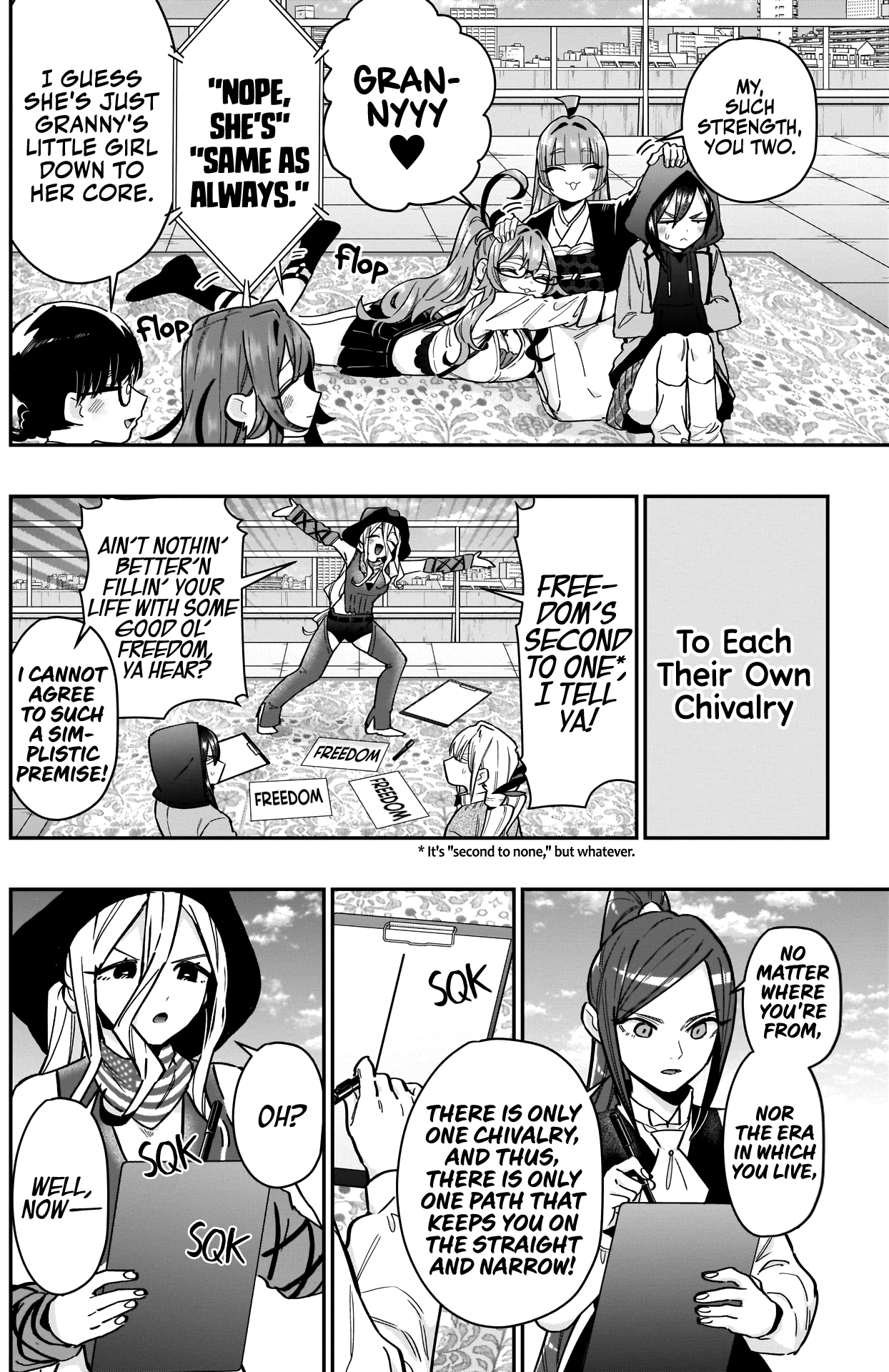 The 100 Girlfriends Who Really, Really, Really, Really, Really Love You chapter 120 - page 16