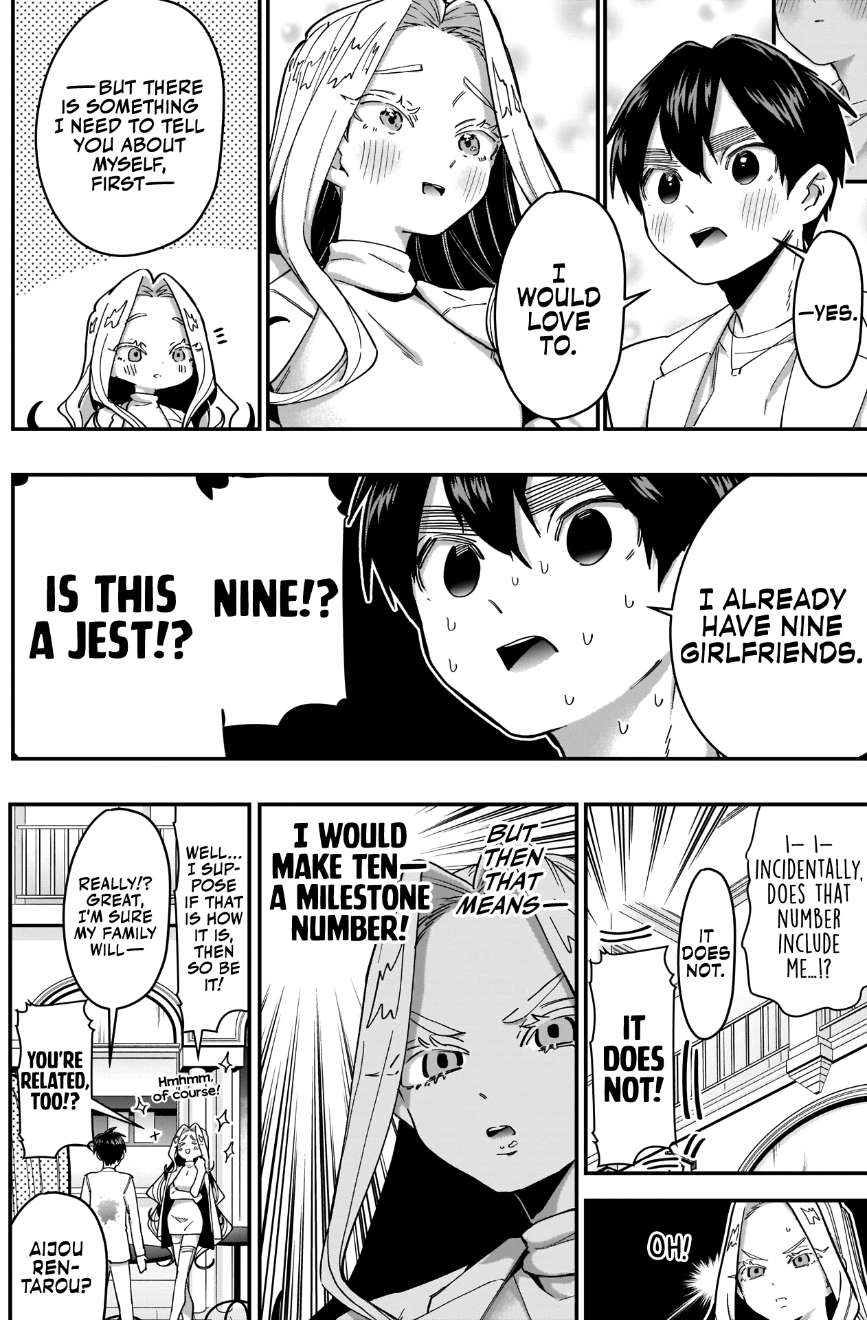 The 100 Girlfriends Who Really, Really, Really, Really, Really Love You chapter 39 - page 17