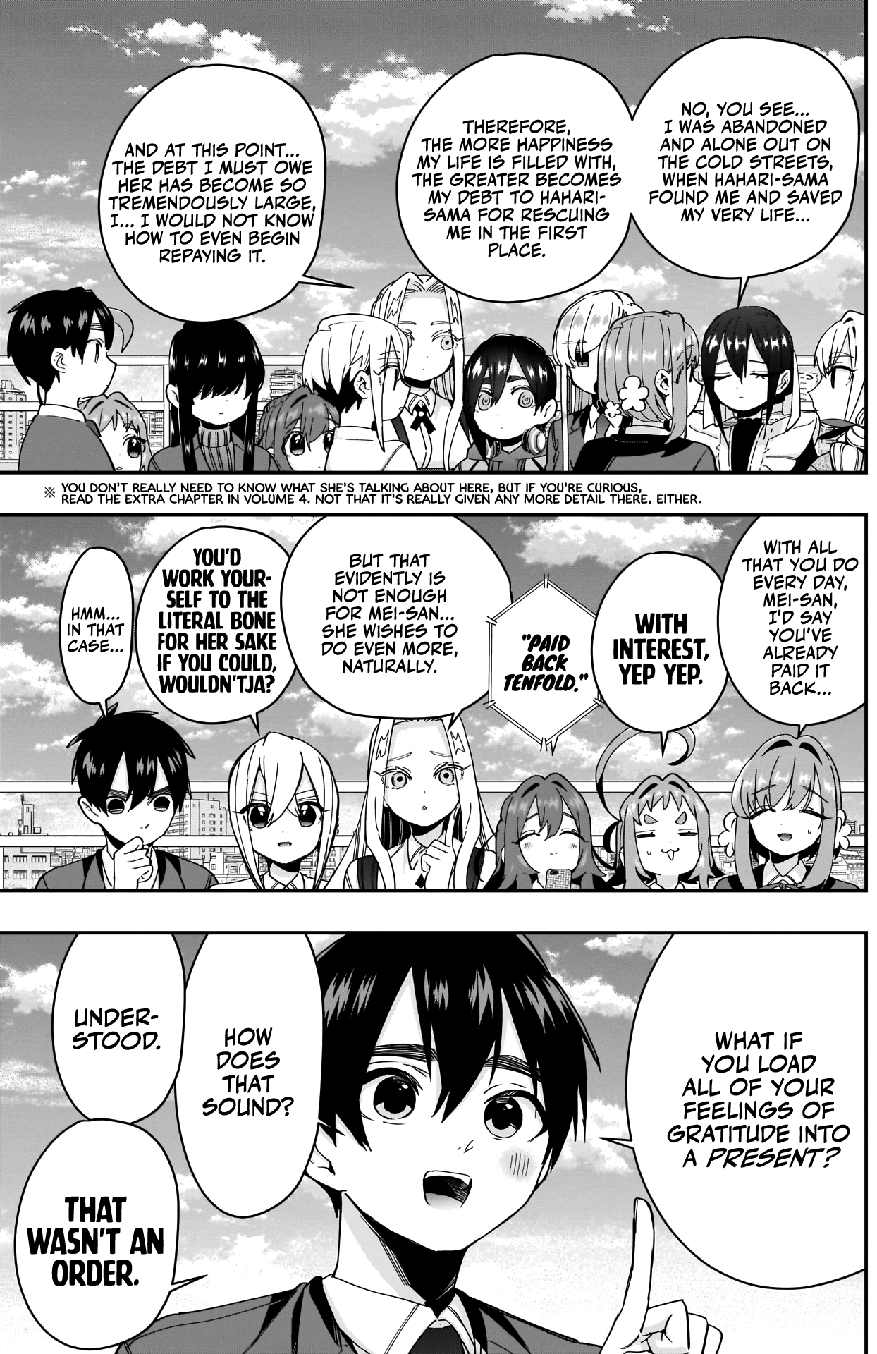 The 100 Girlfriends Who Really, Really, Really, Really, Really Love You chapter 47 - page 4