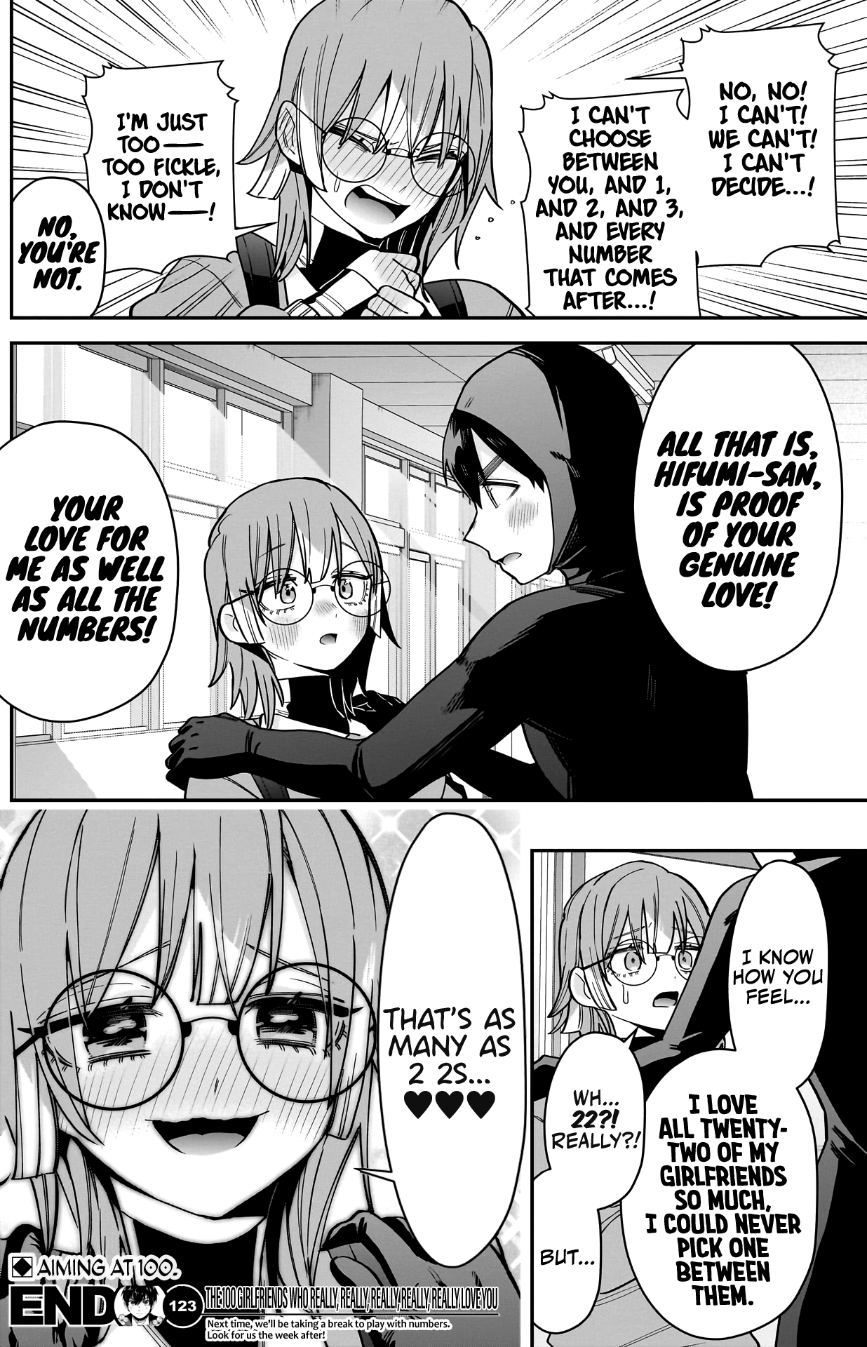 The 100 Girlfriends Who Really, Really, Really, Really, Really Love You chapter 123 - page 21