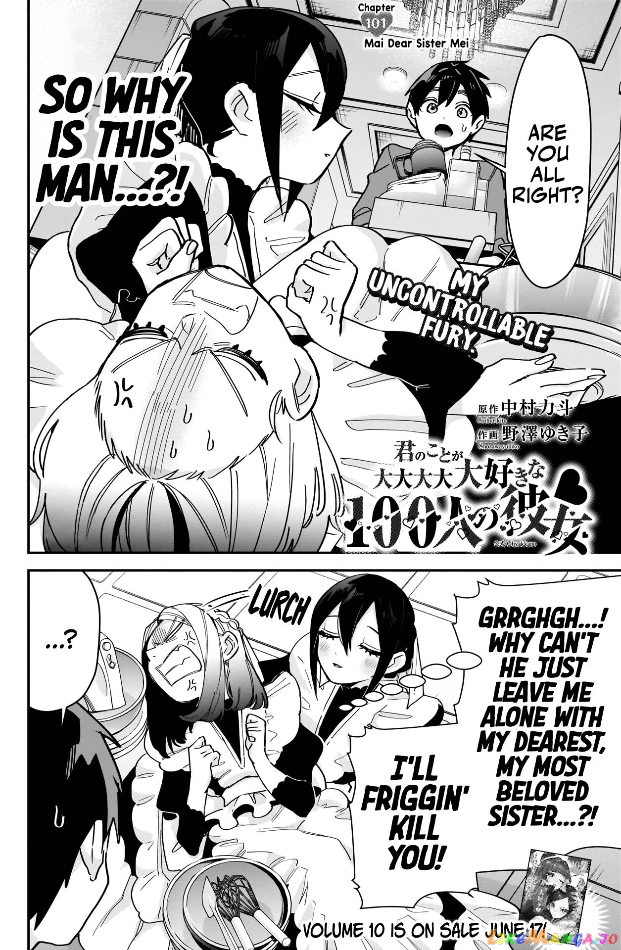 The 100 Girlfriends Who Really, Really, Really, Really, Really Love You Chapter 101 - page 3