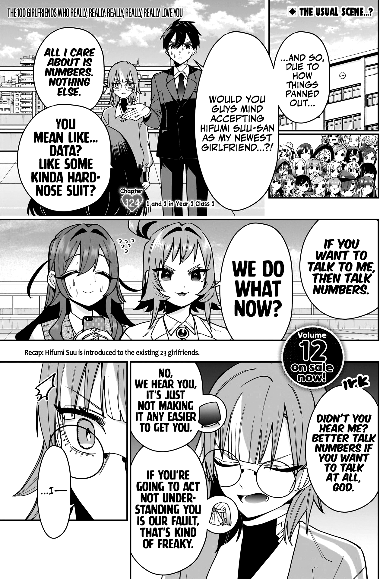 The 100 Girlfriends Who Really, Really, Really, Really, Really Love You chapter 124 - page 2