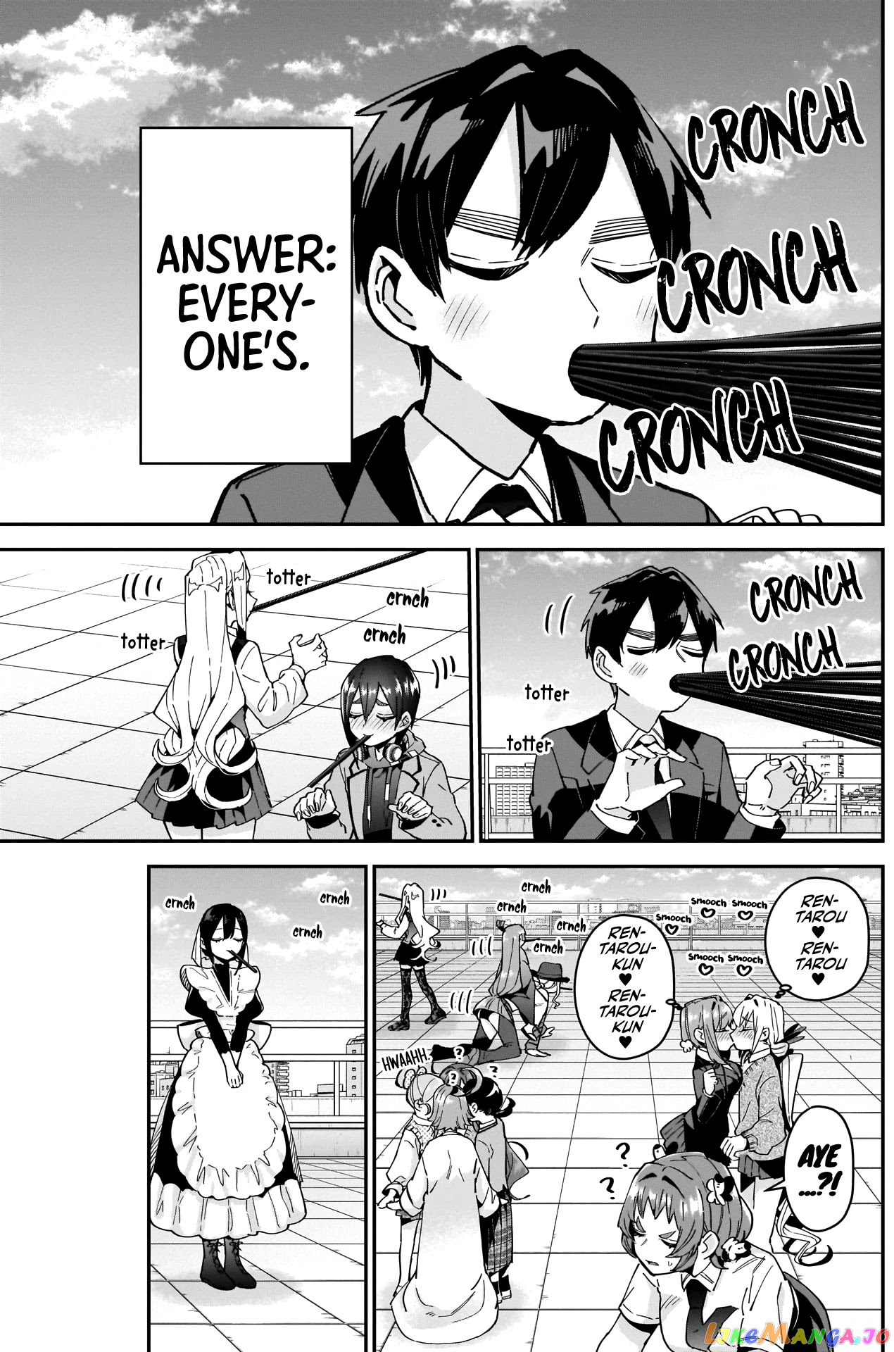 The 100 Girlfriends Who Really, Really, Really, Really, Really Love You chapter 86 - page 16