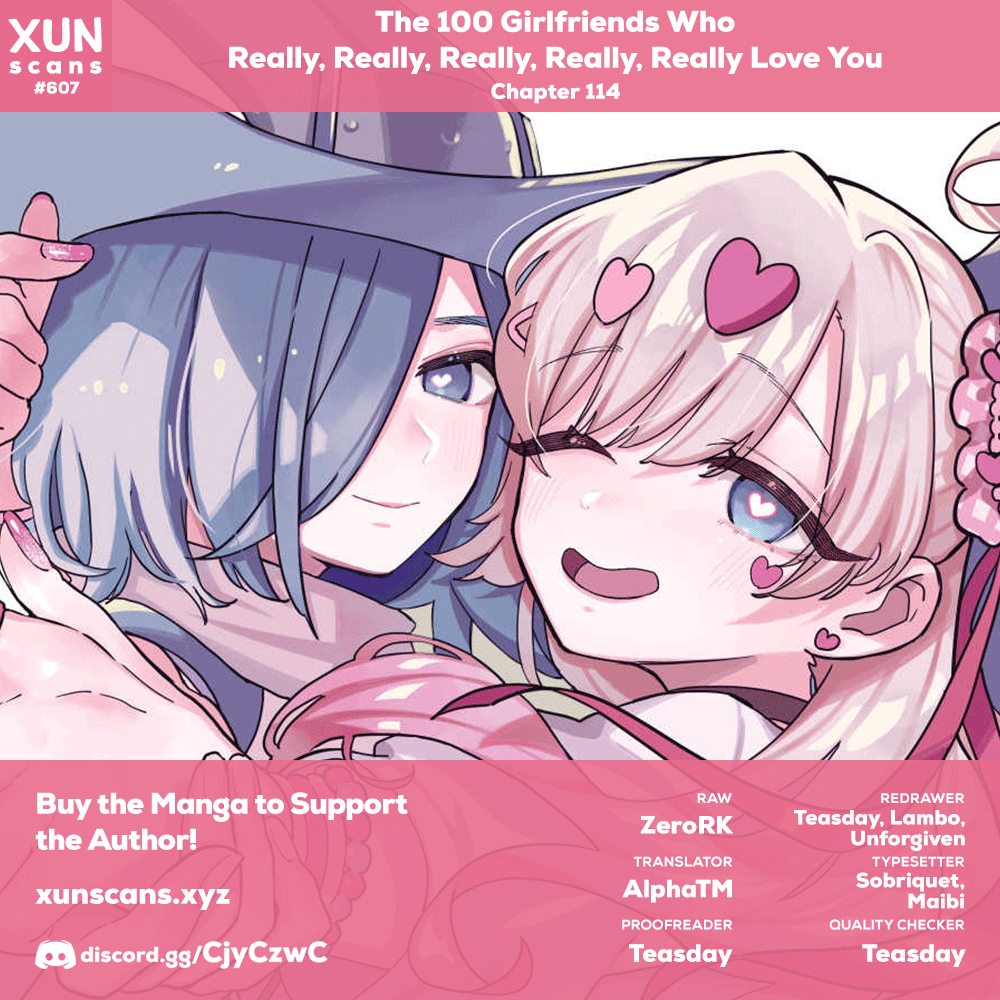 The 100 Girlfriends Who Really, Really, Really, Really, Really Love You chapter 114 - page 1