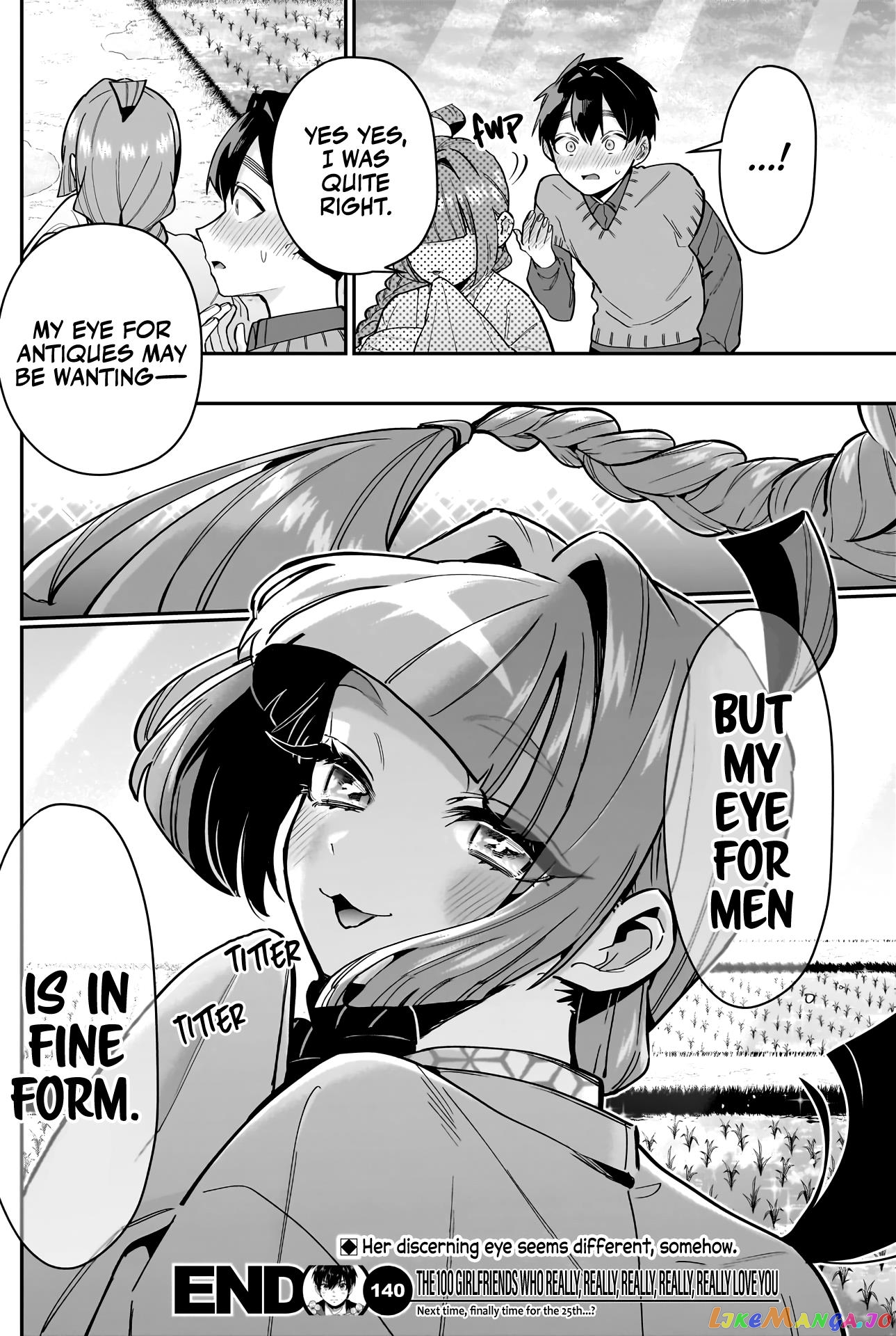The 100 Girlfriends Who Really, Really, Really, Really, Really Love You chapter 140 - page 21