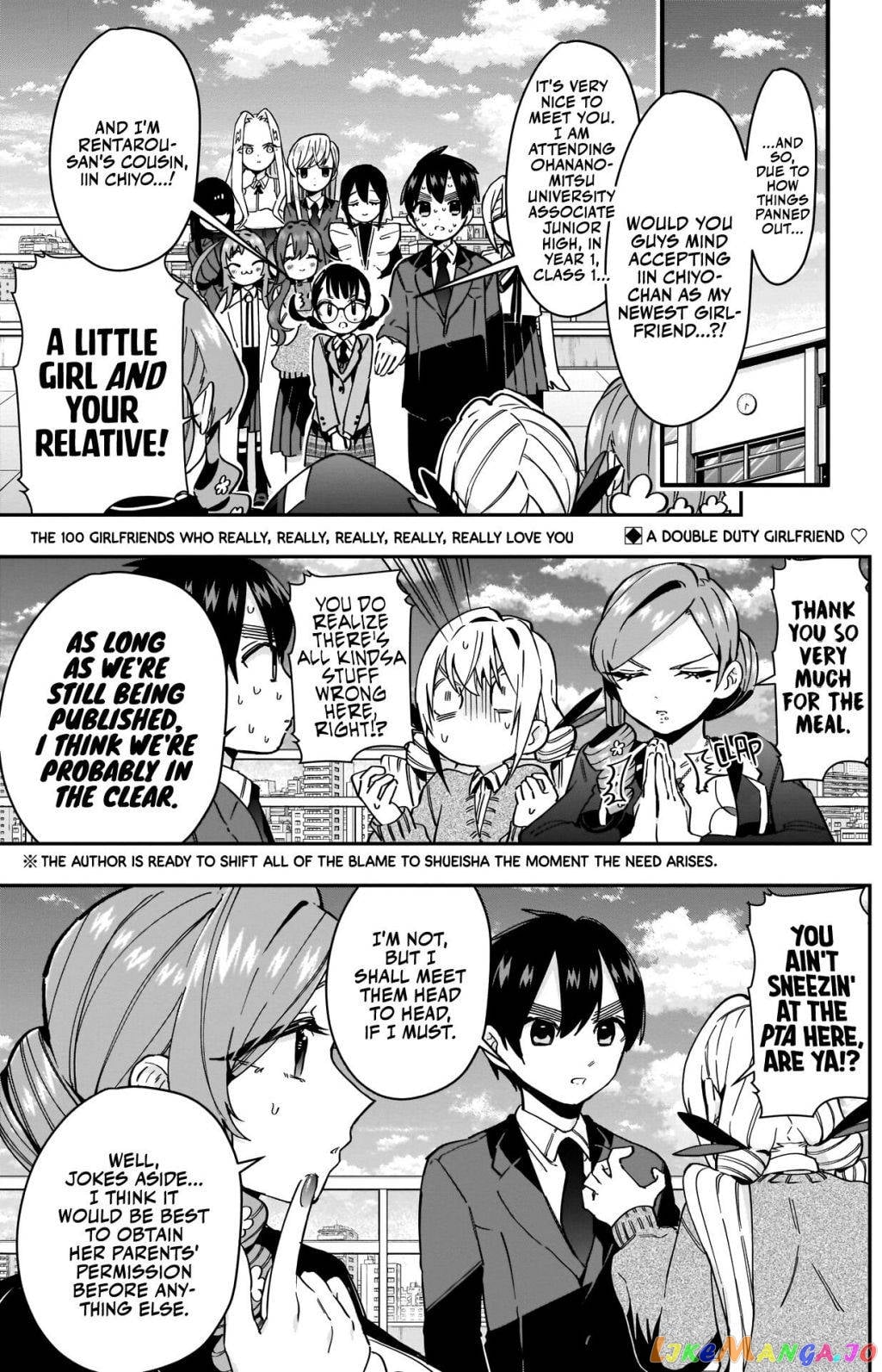 The 100 Girlfriends Who Really, Really, Really, Really, Really Love You chapter 52 - page 3