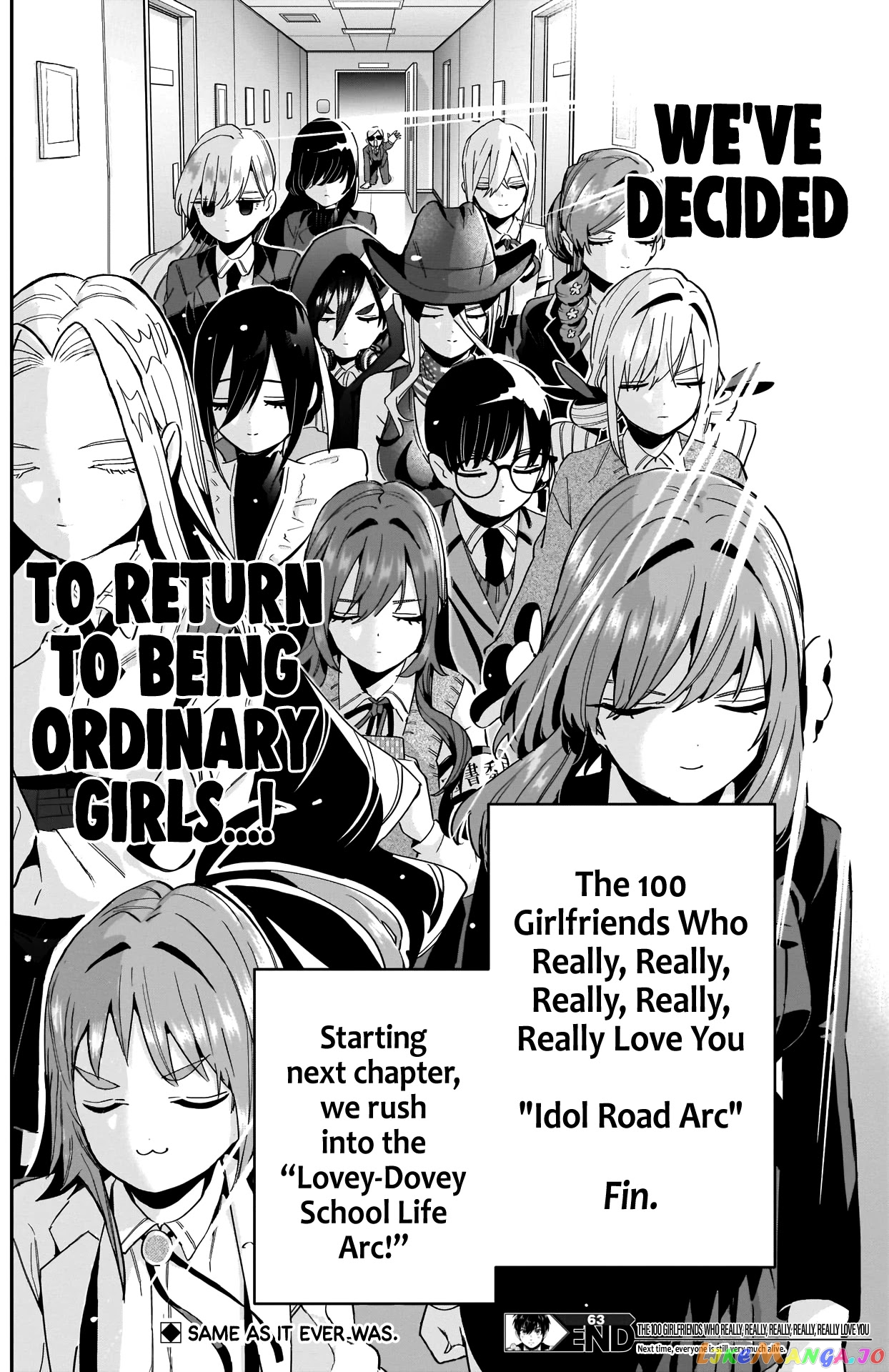 The 100 Girlfriends Who Really, Really, Really, Really, Really Love You chapter 63 - page 20