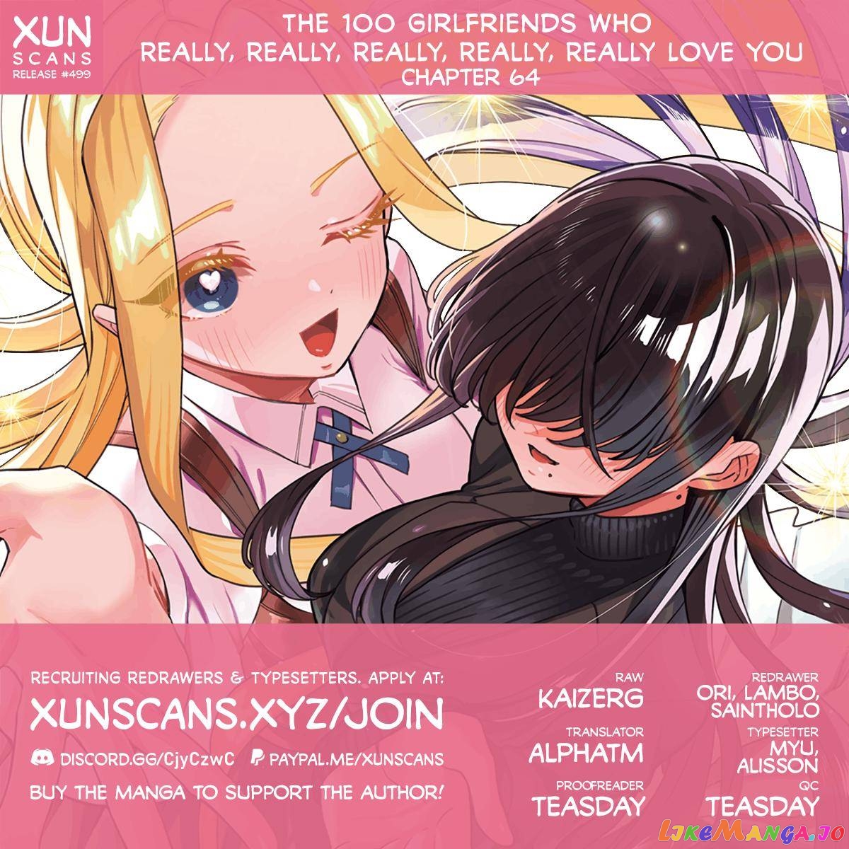 The 100 Girlfriends Who Really, Really, Really, Really, Really Love You chapter 64 - page 1