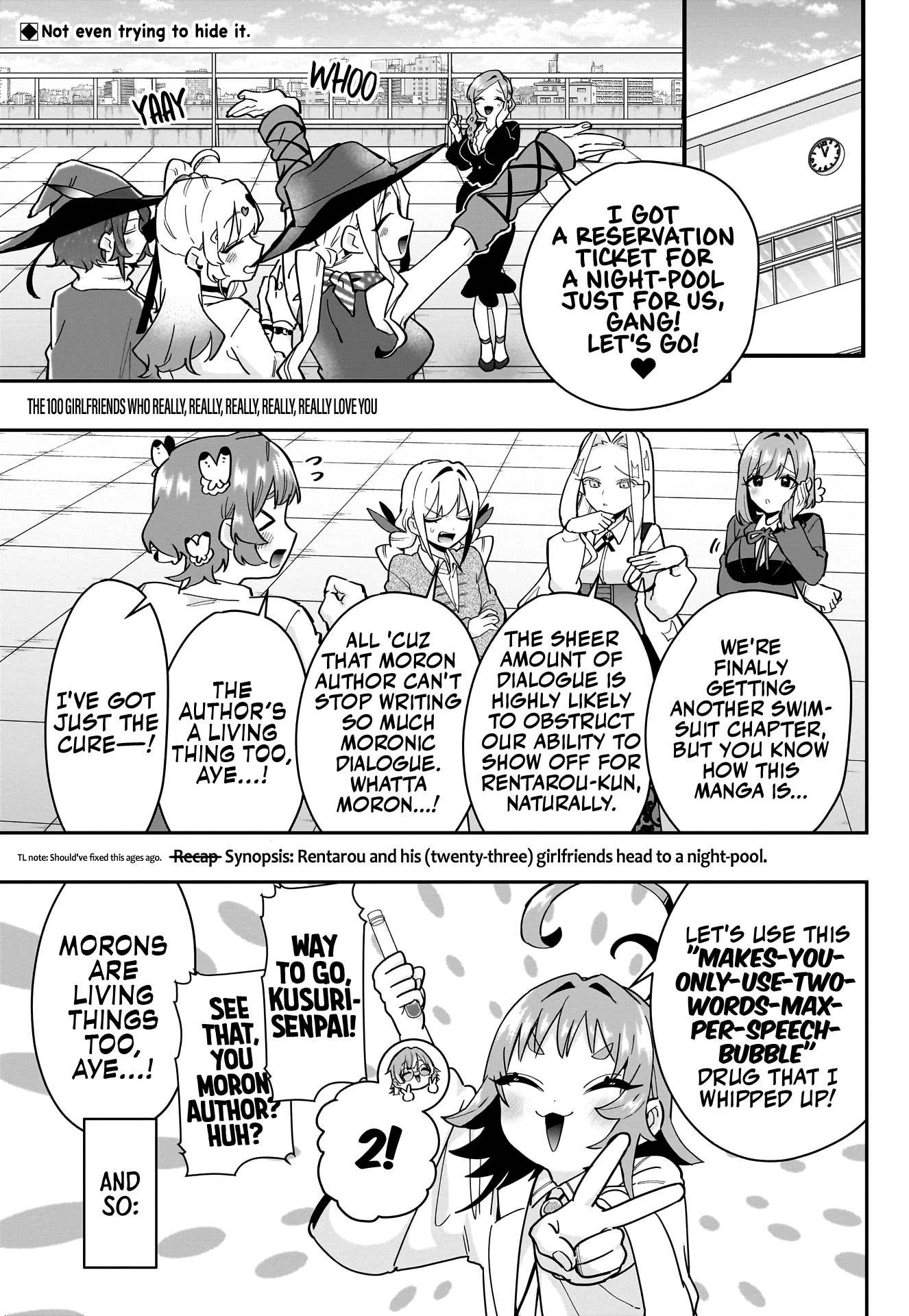 The 100 Girlfriends Who Really, Really, Really, Really, Really Love You chapter 127 - page 2