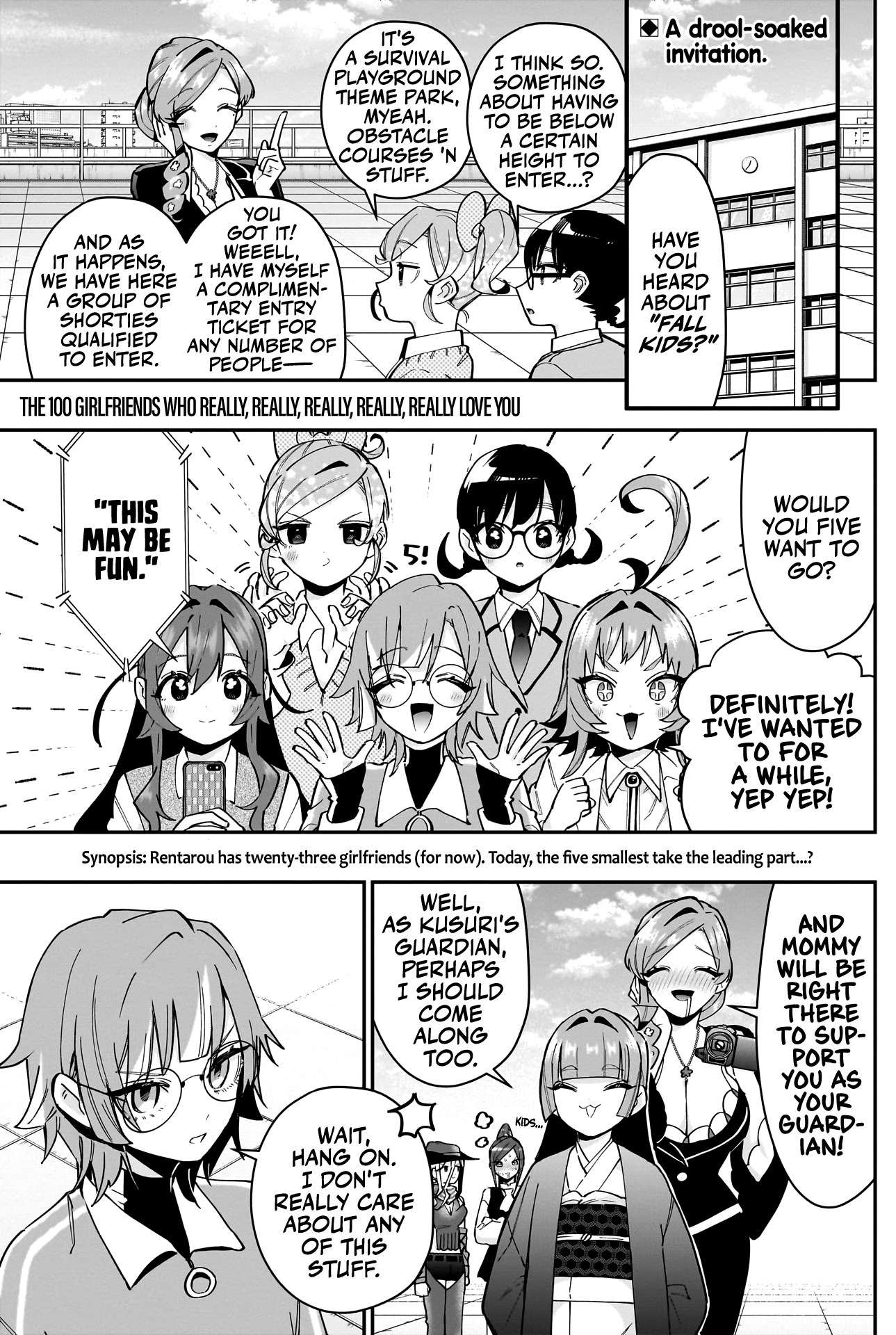The 100 Girlfriends Who Really, Really, Really, Really, Really Love You chapter 128 - page 2