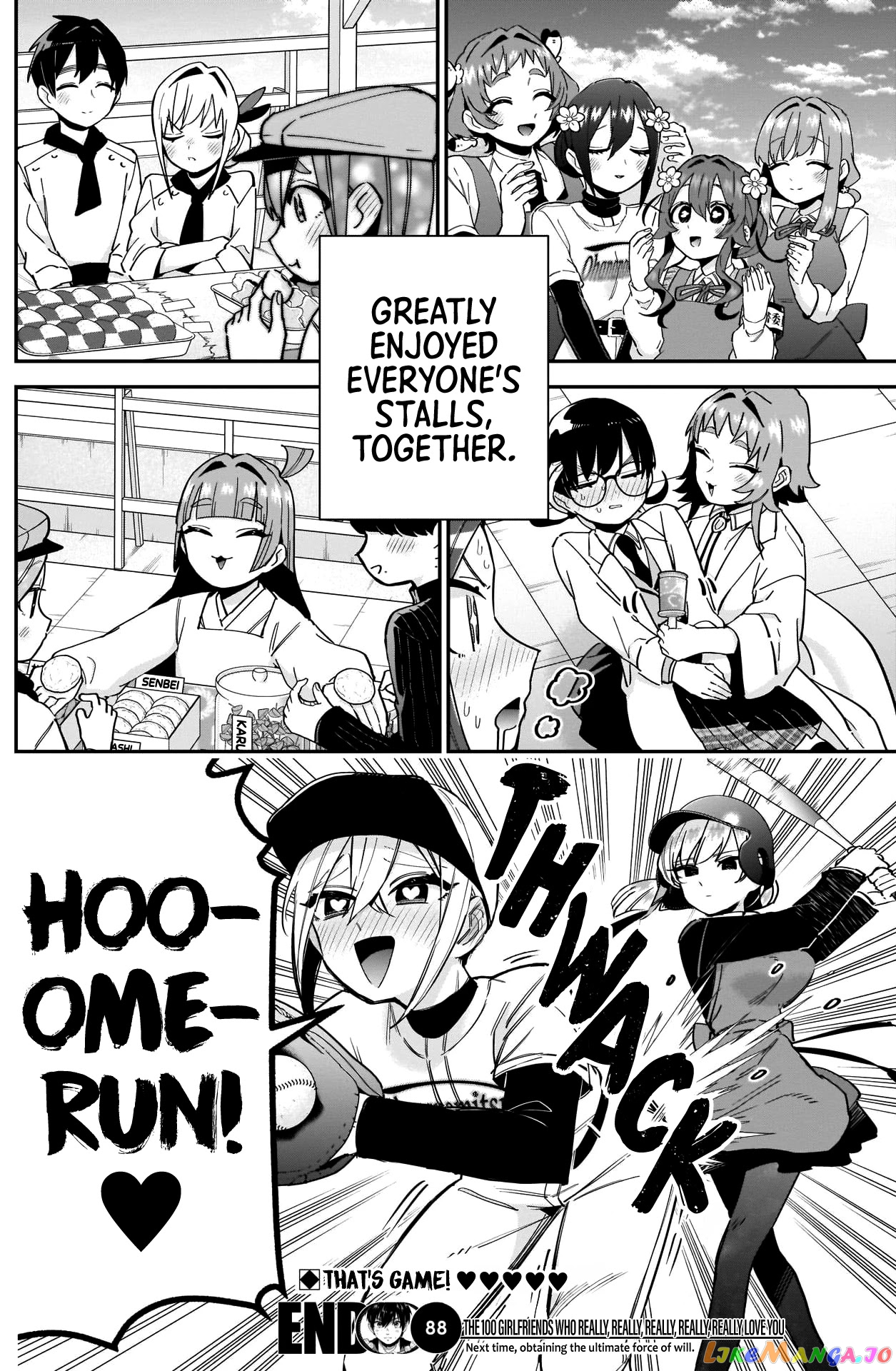 The 100 Girlfriends Who Really, Really, Really, Really, Really Love You chapter 88 - page 21