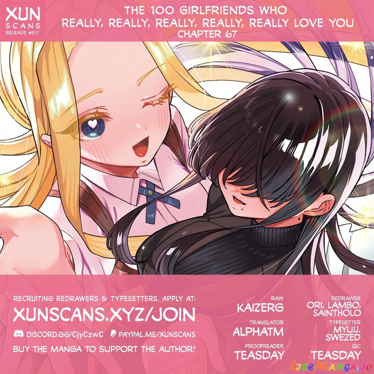 The 100 Girlfriends Who Really, Really, Really, Really, Really Love You chapter 67 - page 1