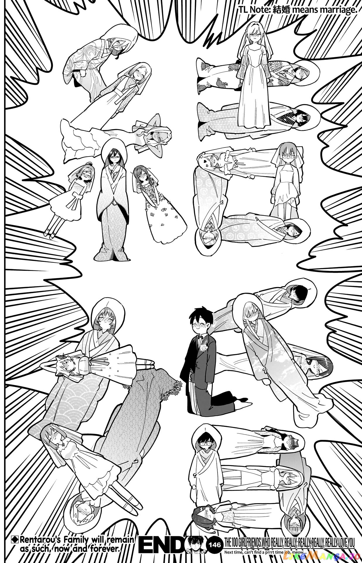 The 100 Girlfriends Who Really, Really, Really, Really, Really Love You chapter 146 - page 14