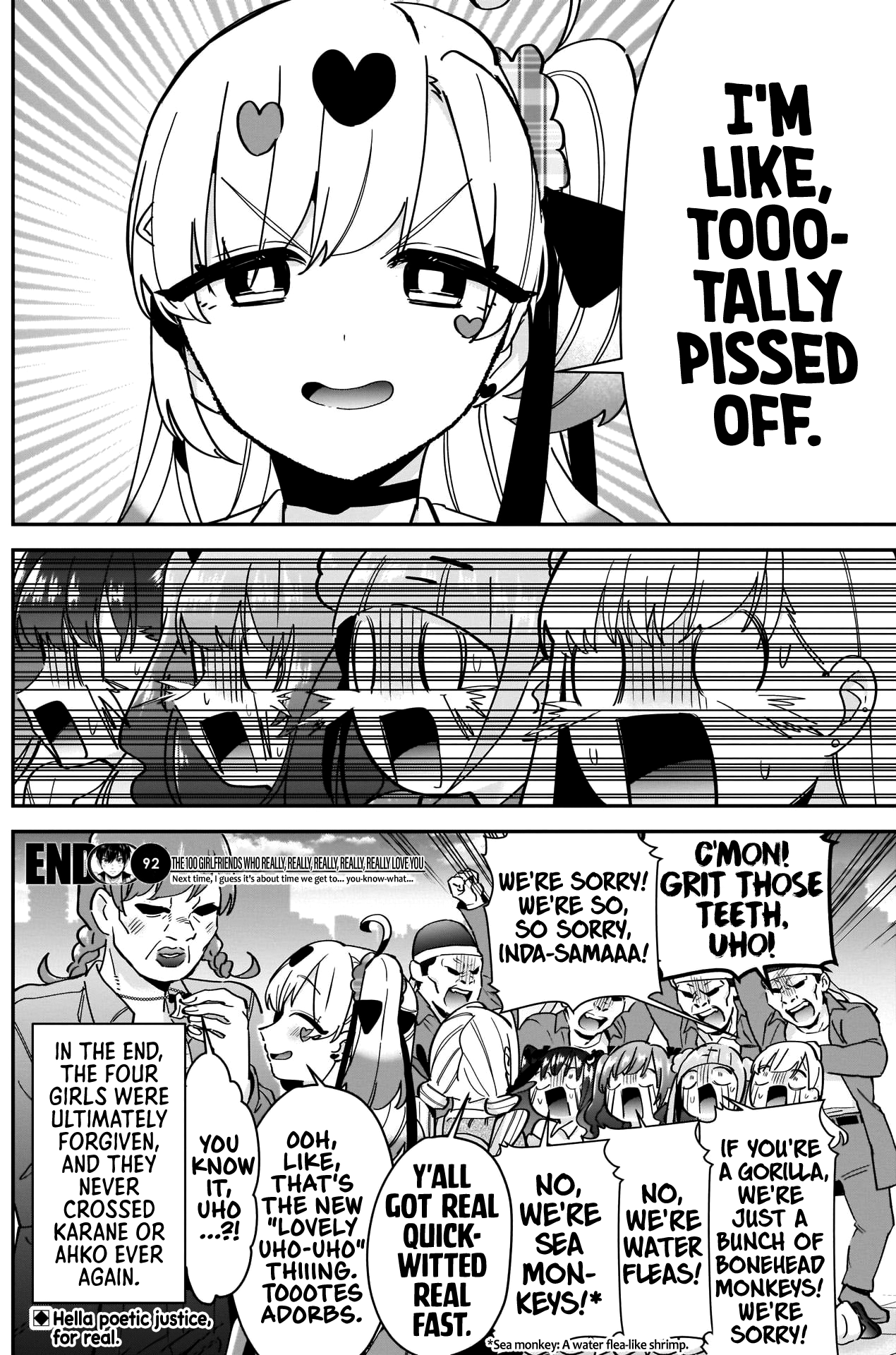The 100 Girlfriends Who Really, Really, Really, Really, Really Love You chapter 92 - page 21