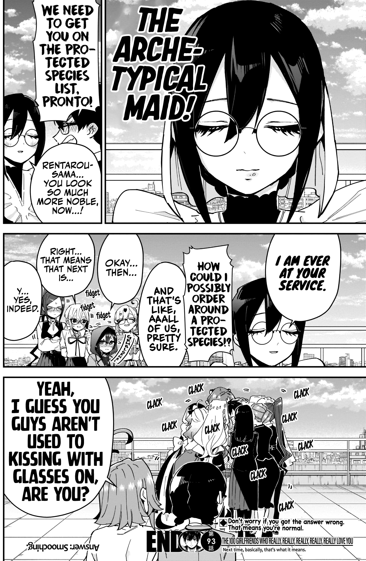 The 100 Girlfriends Who Really, Really, Really, Really, Really Love You chapter 93 - page 21