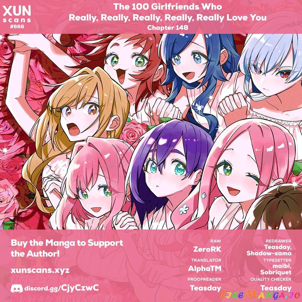 The 100 Girlfriends Who Really, Really, Really, Really, Really Love You chapter 148 - page 1