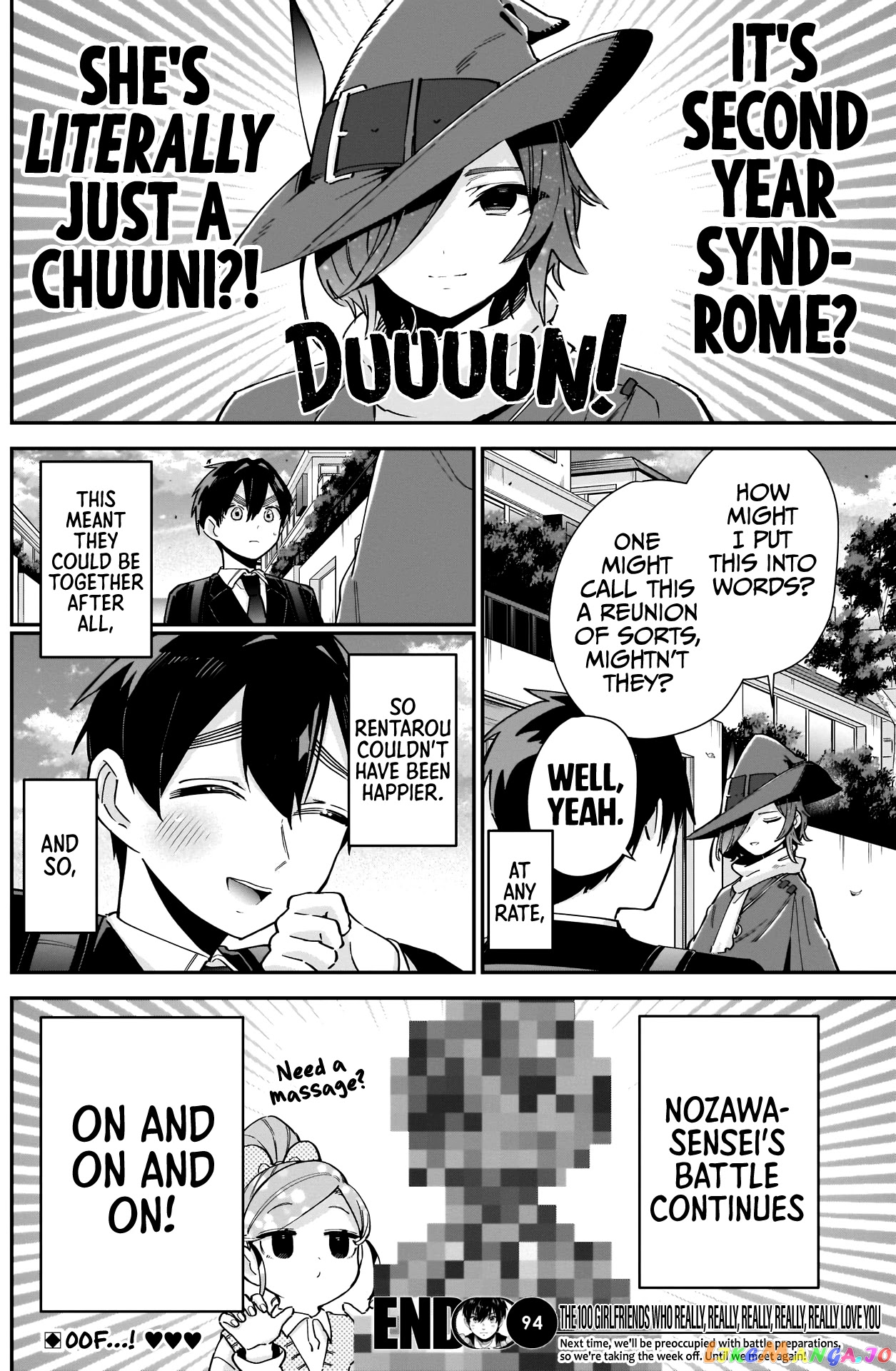 The 100 Girlfriends Who Really, Really, Really, Really, Really Love You chapter 94 - page 21