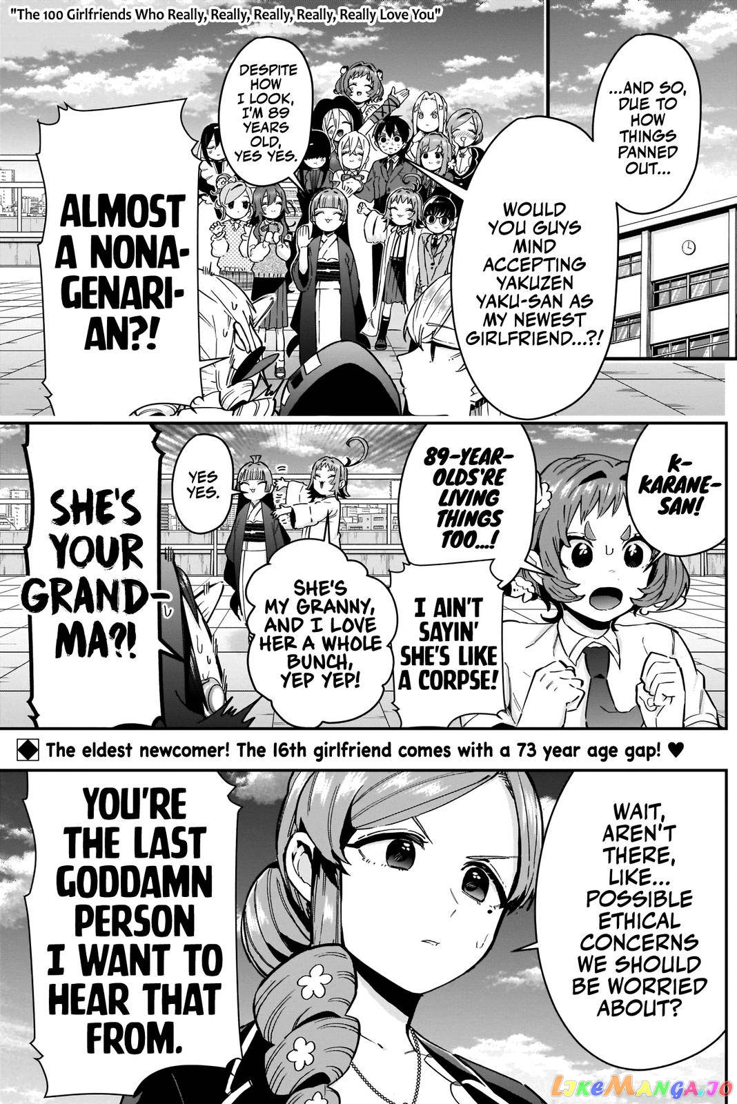 The 100 Girlfriends Who Really, Really, Really, Really, Really Love You chapter 76 - page 3