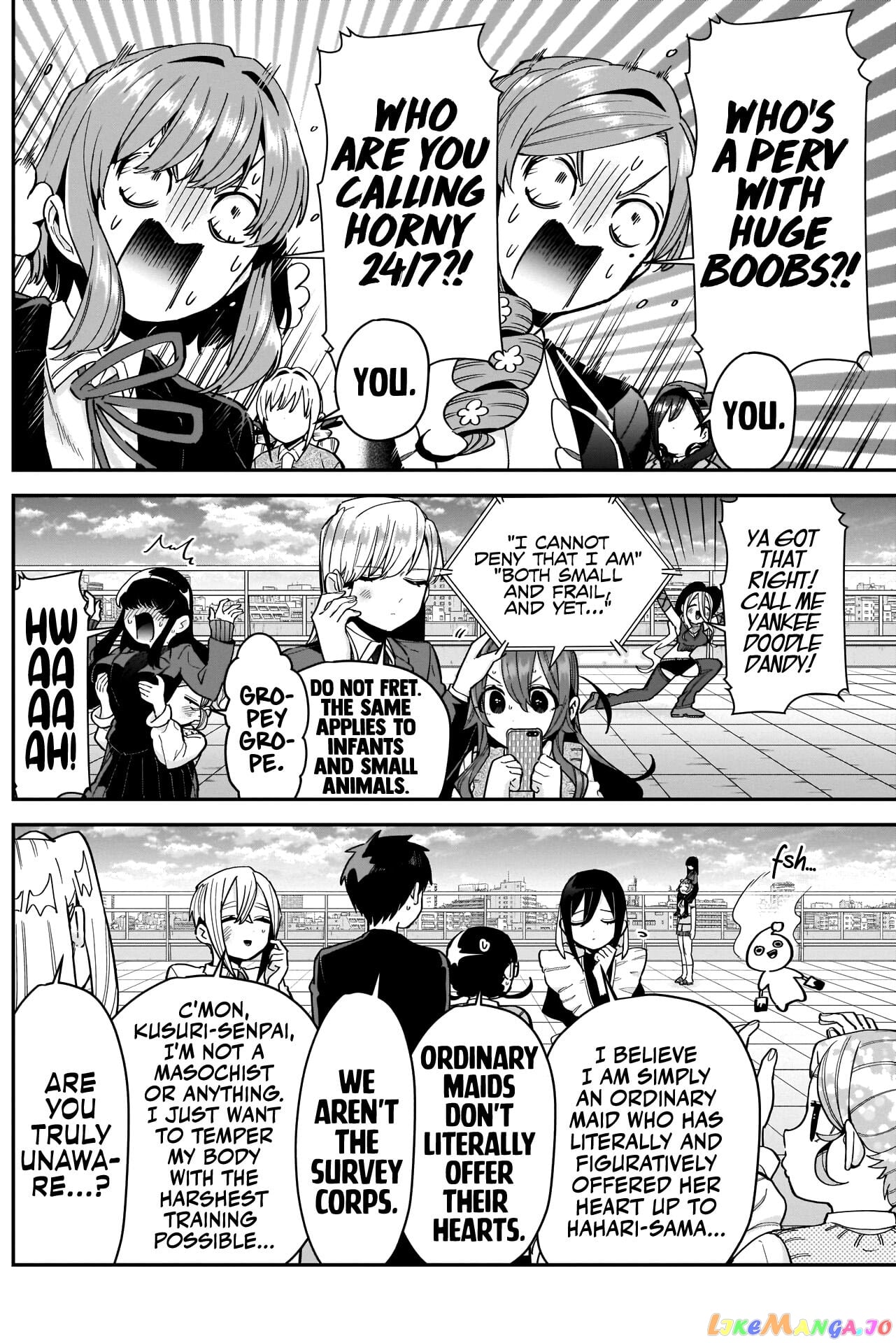 The 100 Girlfriends Who Really, Really, Really, Really, Really Love You chapter 77 - page 8