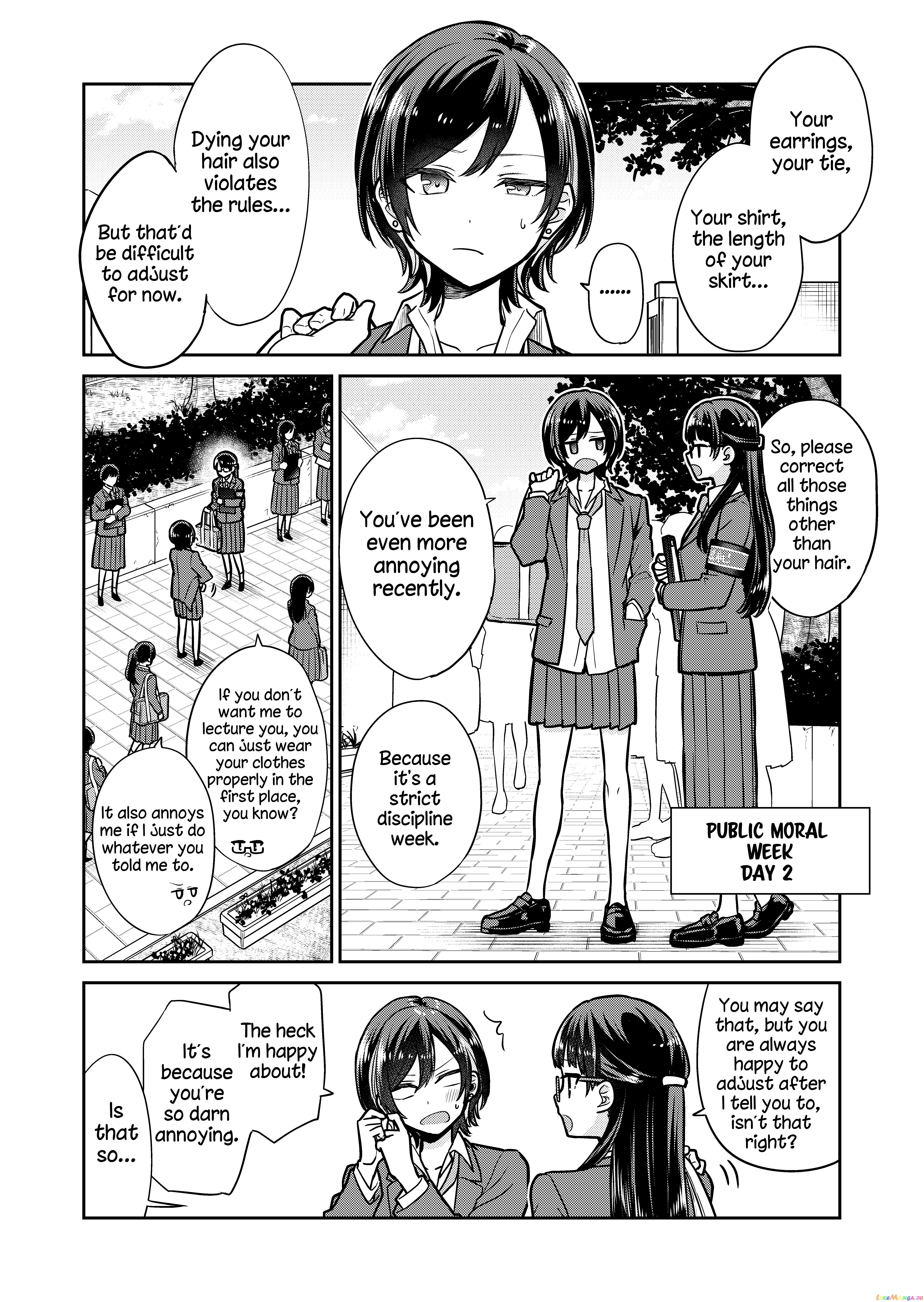 The Public Moral Committee Member And The Delinquent Who Will Be Together In The Future chapter 2 - page 1