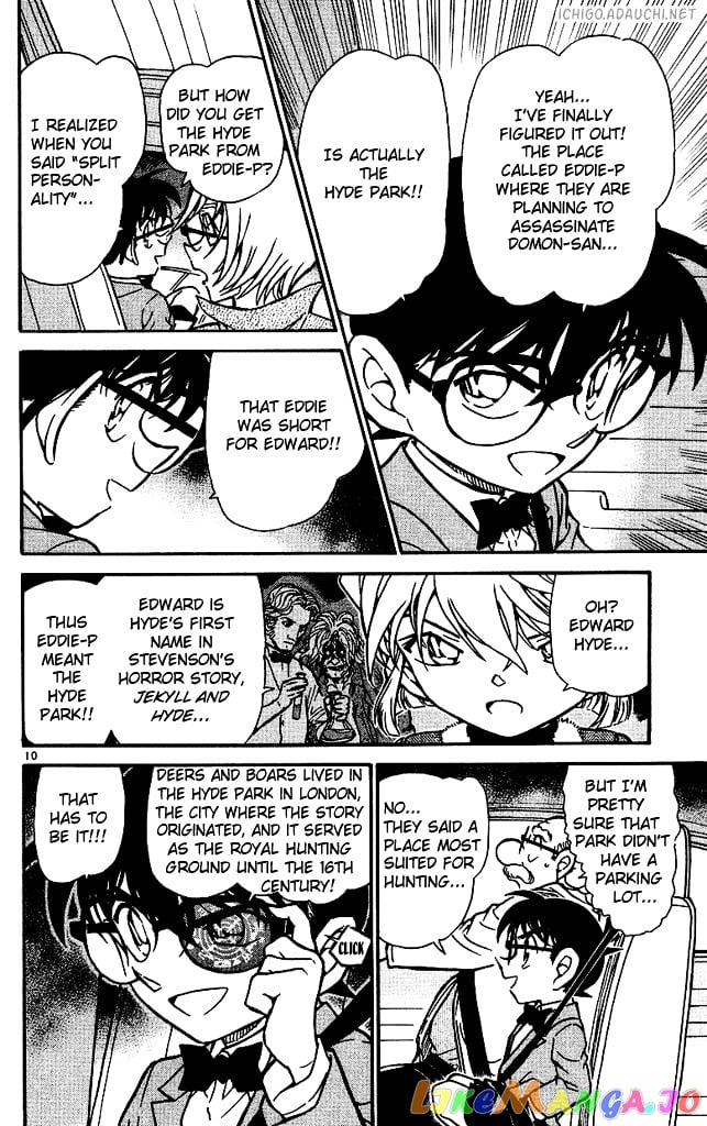 Detective Conan Chapter 501 - page 10
