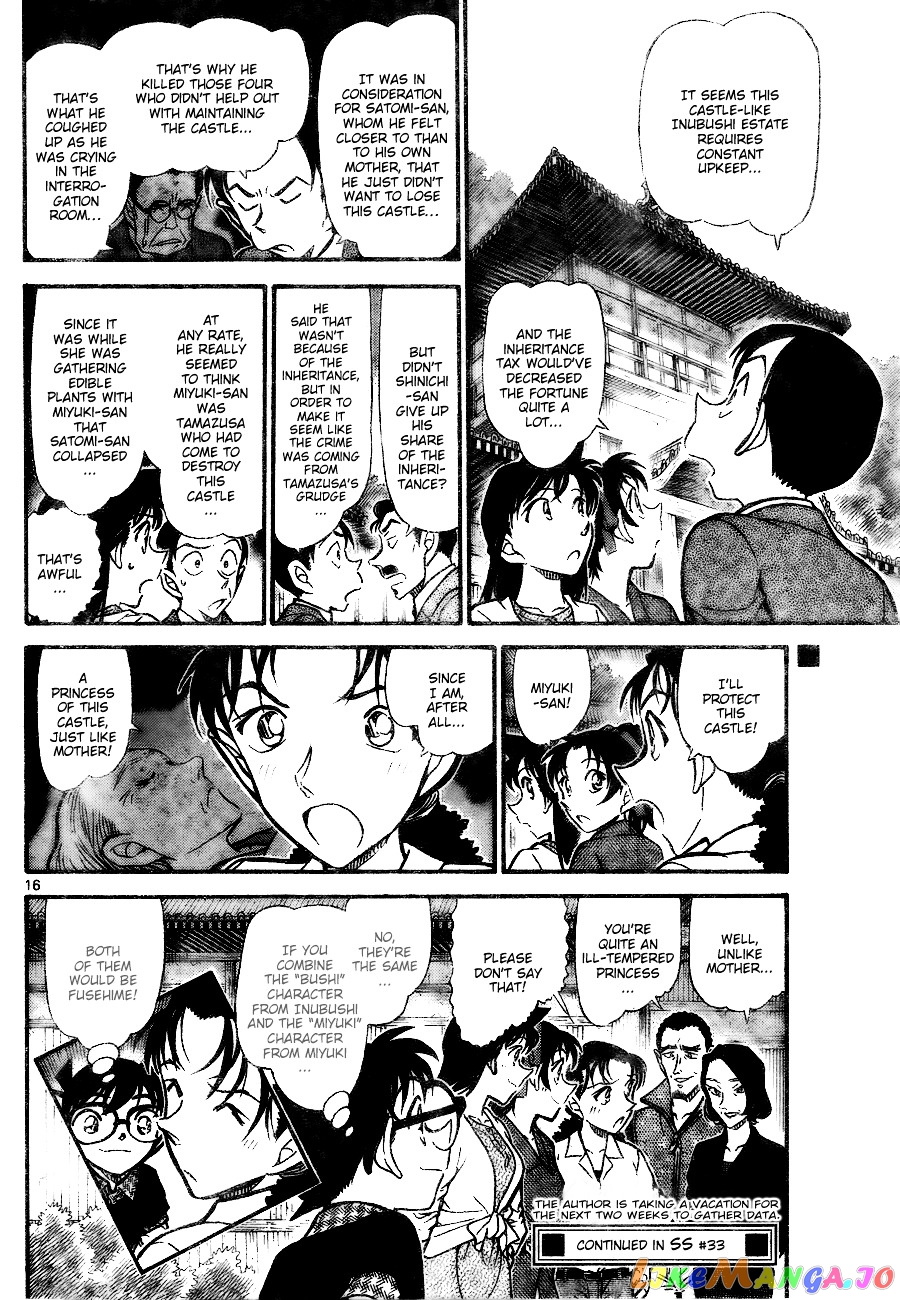 Detective Conan Chapter 740 - page 16